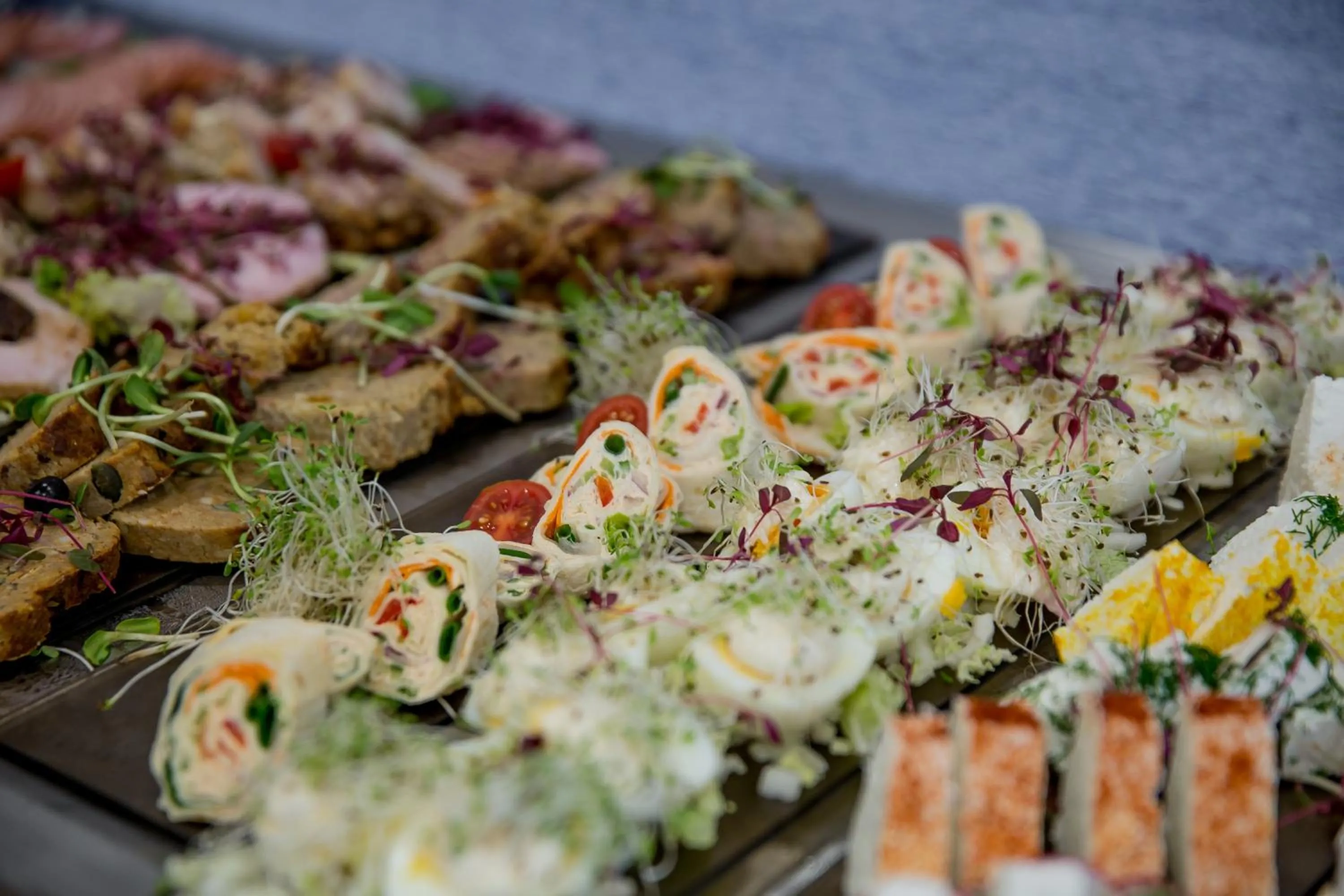 Buffet breakfast in Mielno Holiday Apartments