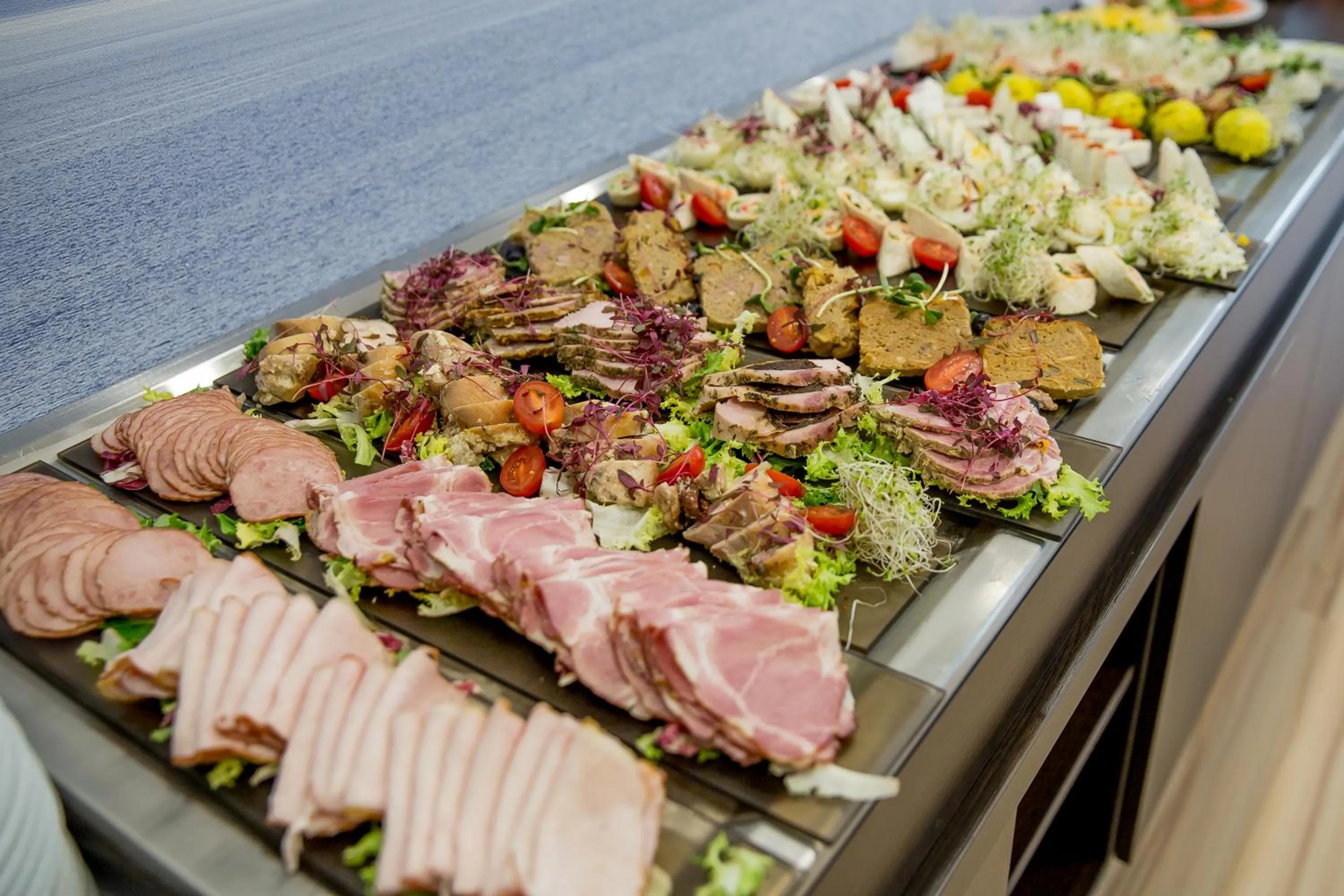 Buffet breakfast in Mielno Holiday Apartments