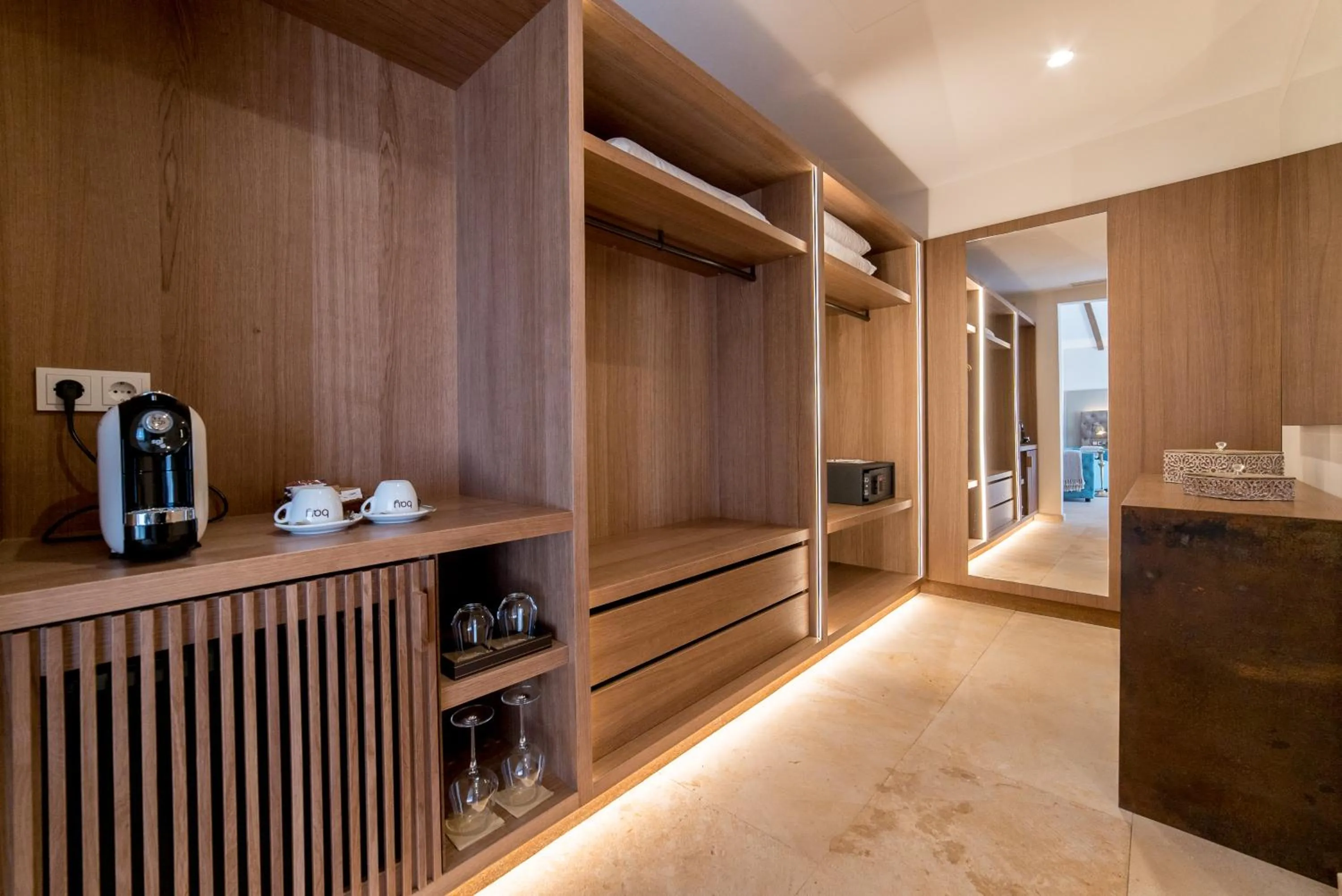 Decorative detail in Hotel Creu de Tau Art&Spa-Adults only