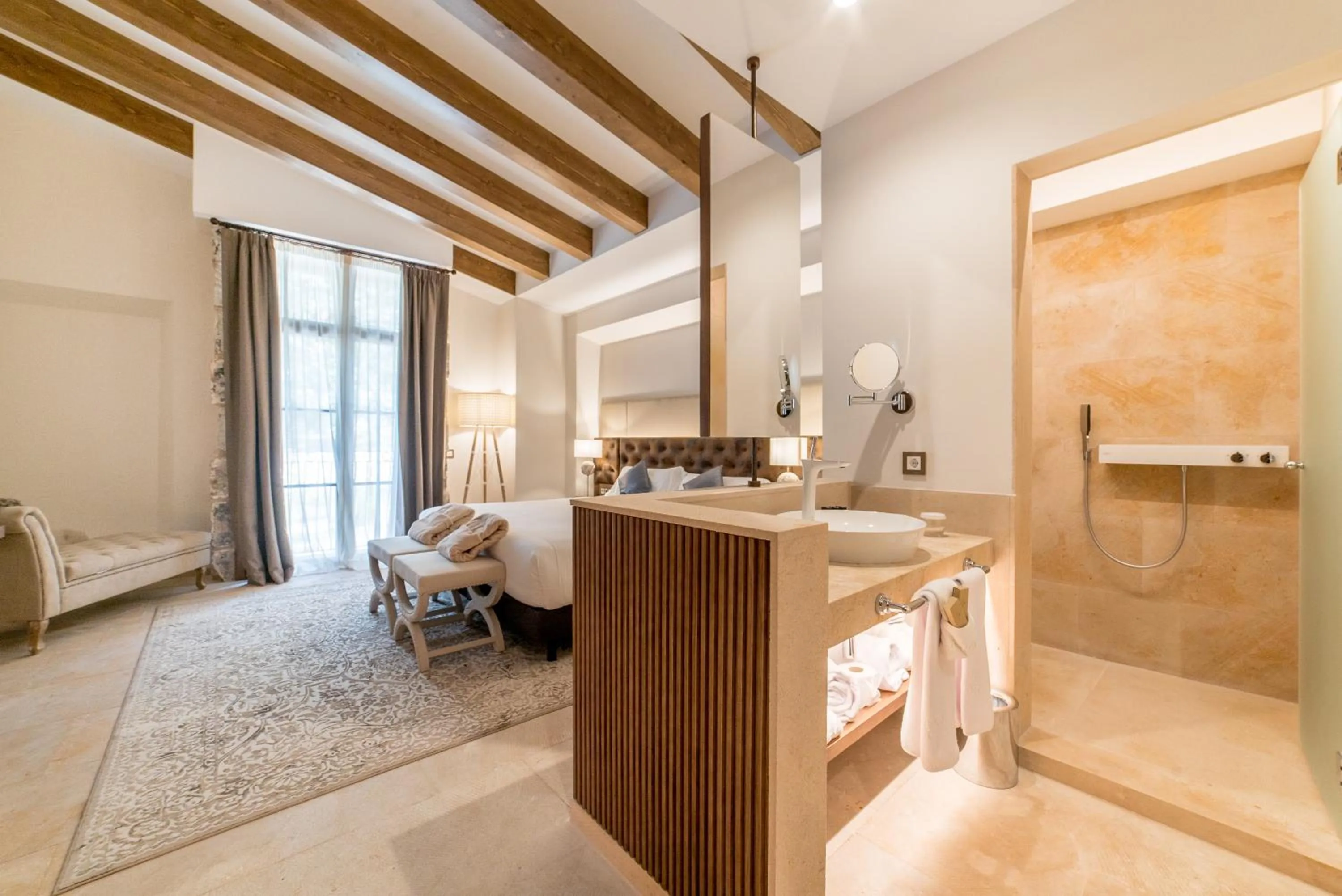 Bathroom in Hotel Creu de Tau Art&Spa-Adults only