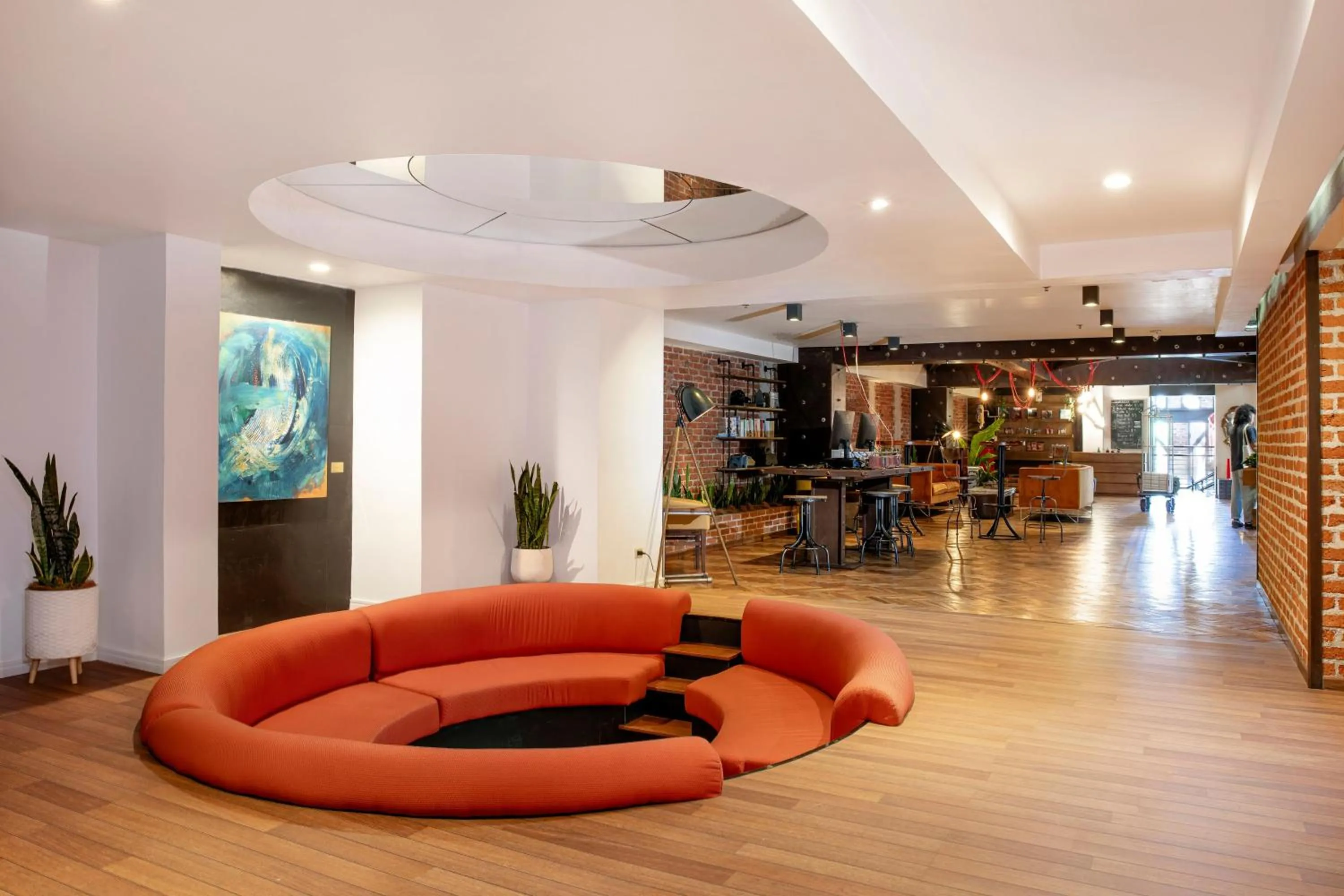 Seating area in Hotel Presidente