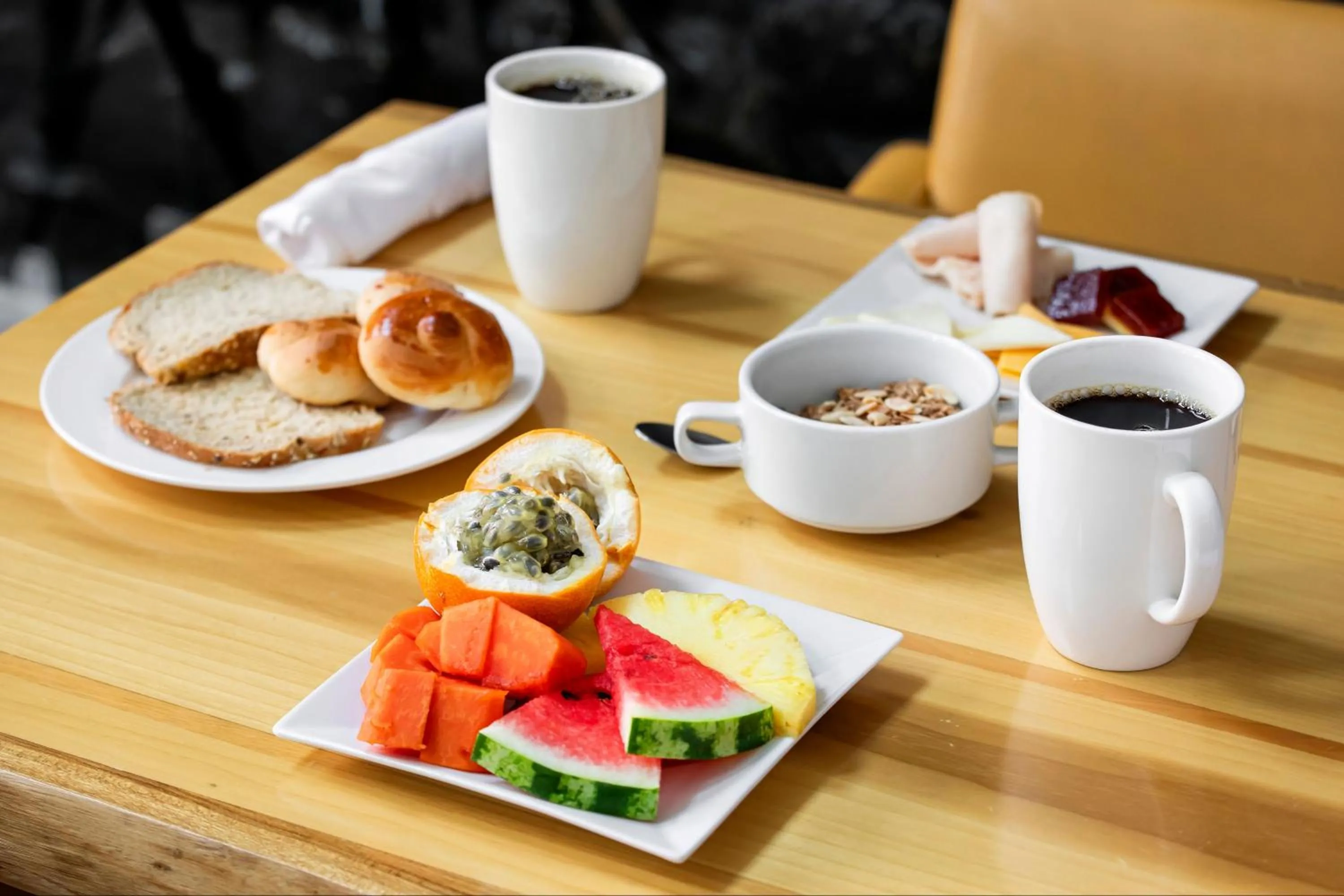 Food and drinks in Hotel Presidente