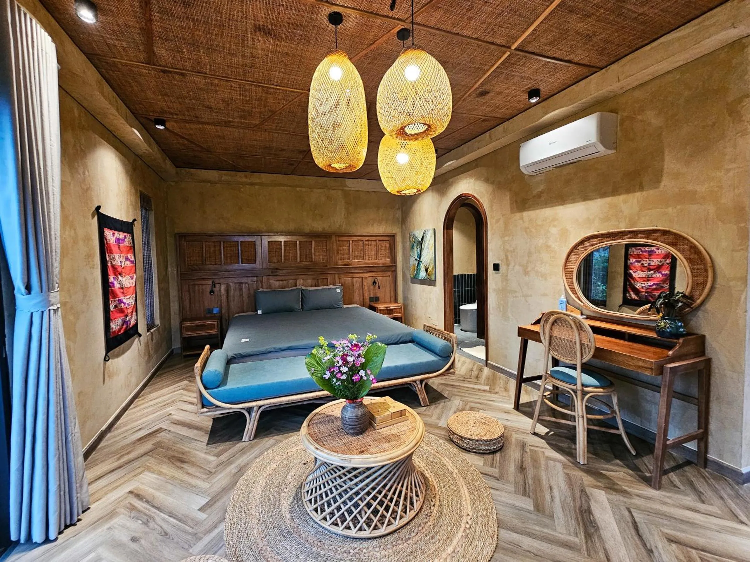 Bed in Pu Luong Eco Garden