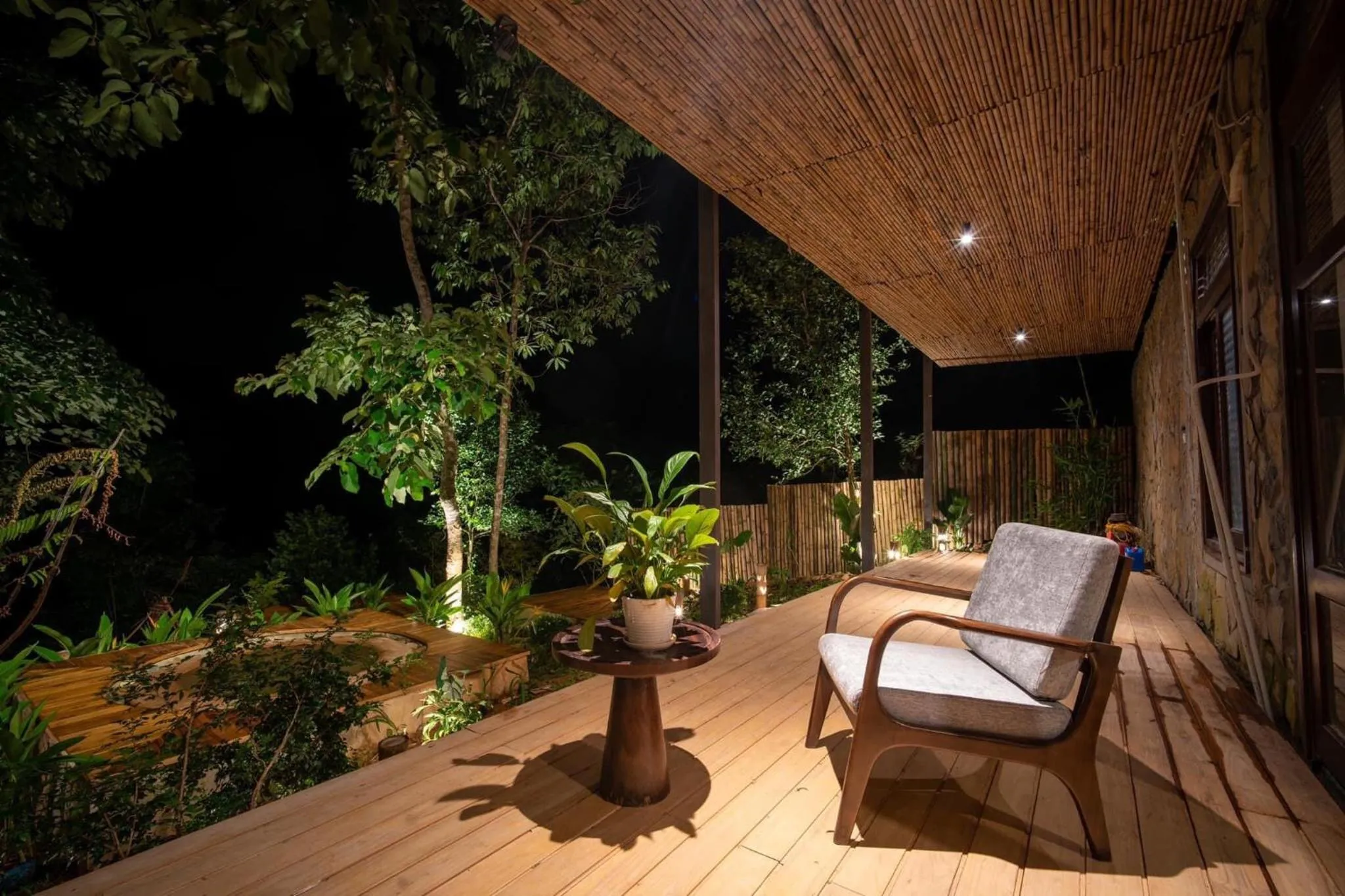 Balcony/Terrace in Pu Luong Eco Garden
