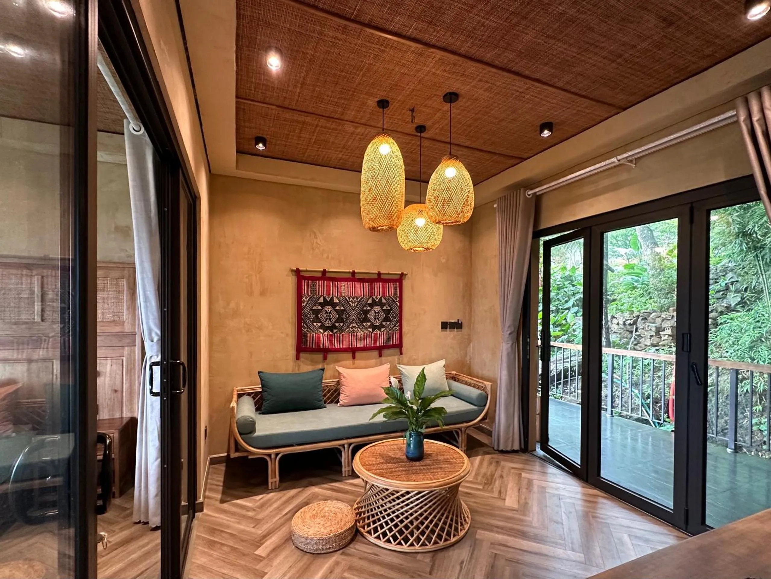 Living room in Pu Luong Eco Garden