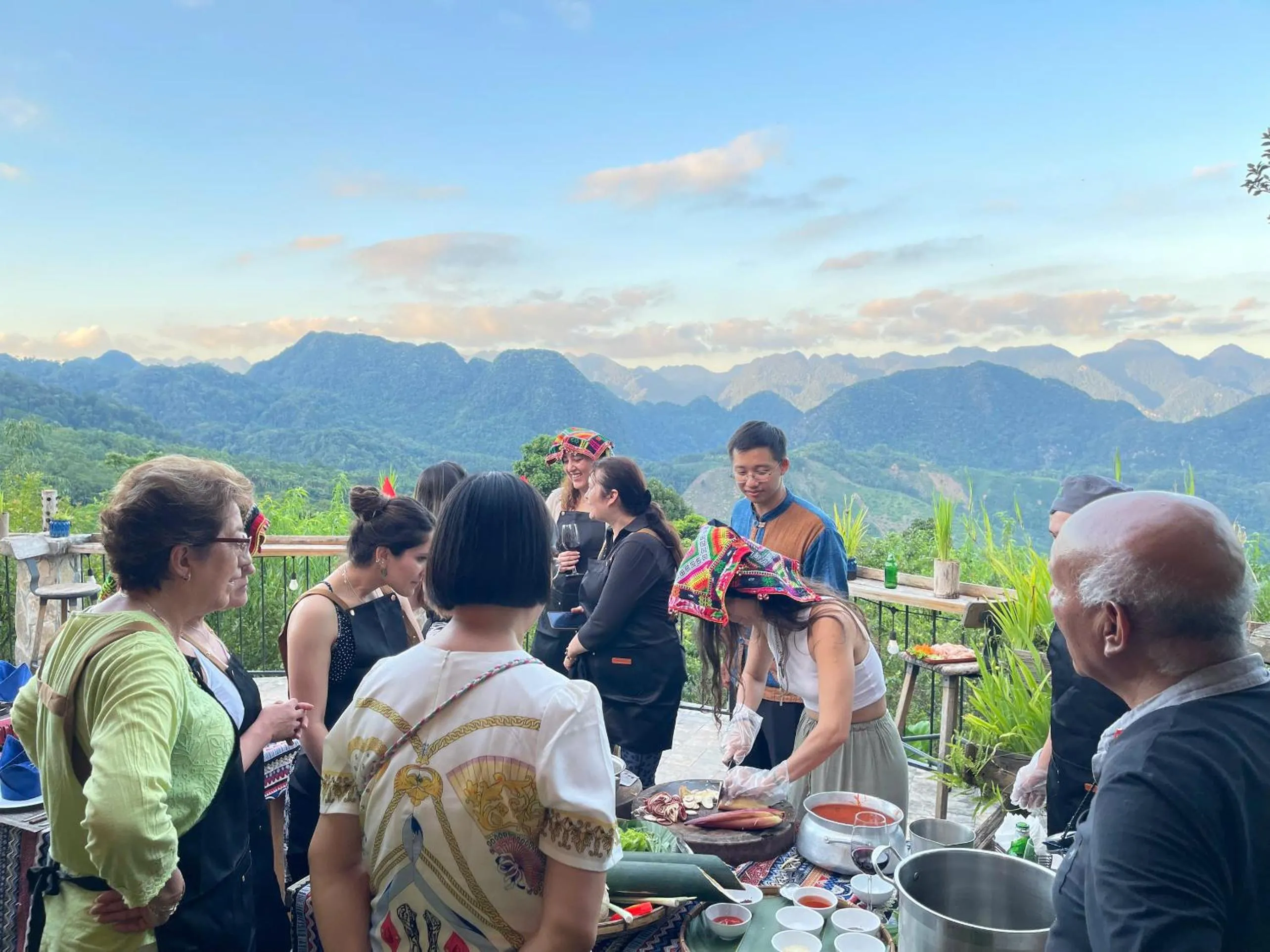 Food and drinks in Pu Luong Eco Garden