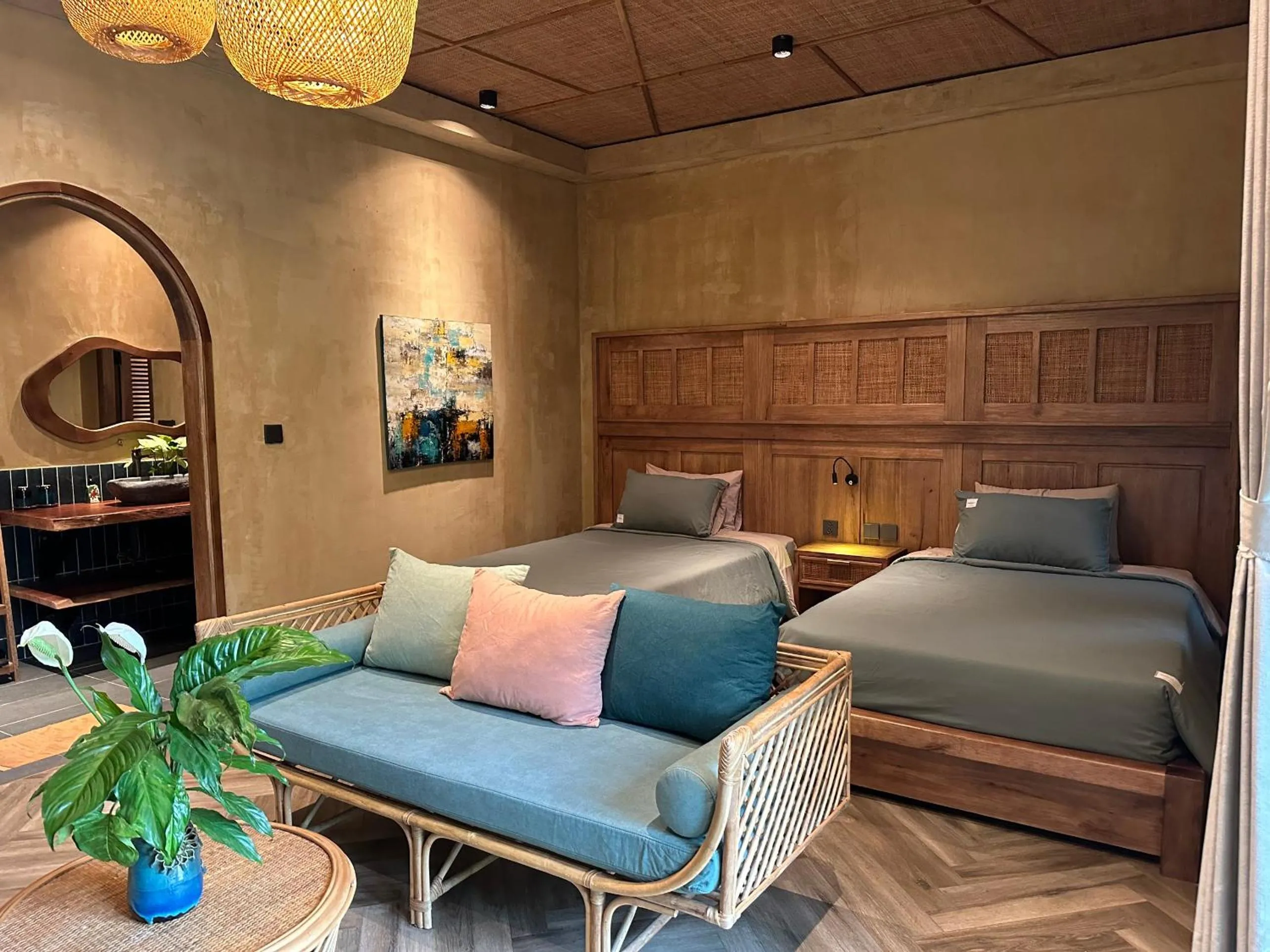 Bedroom in Pu Luong Eco Garden
