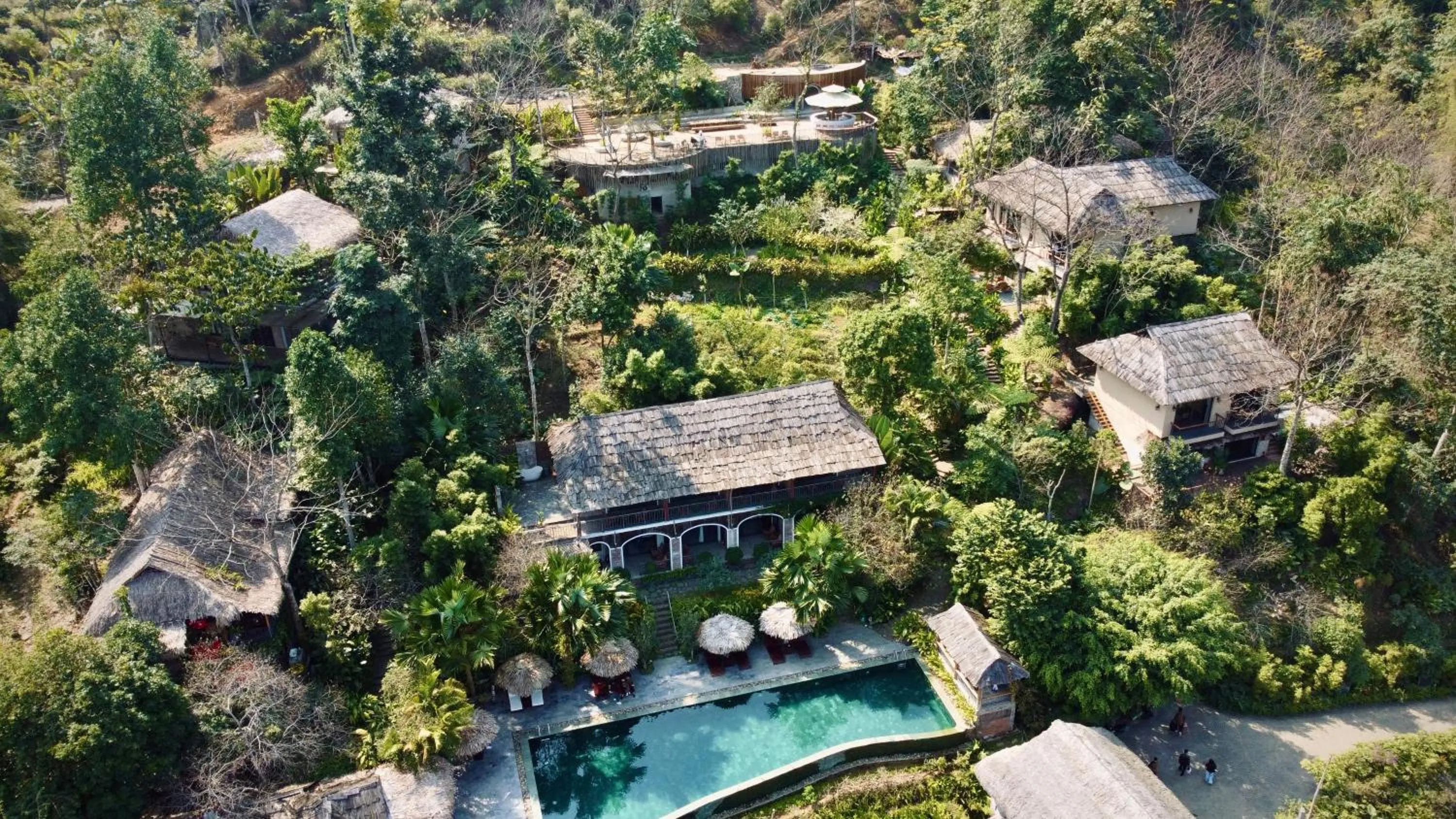 Natural landscape in Pu Luong Eco Garden