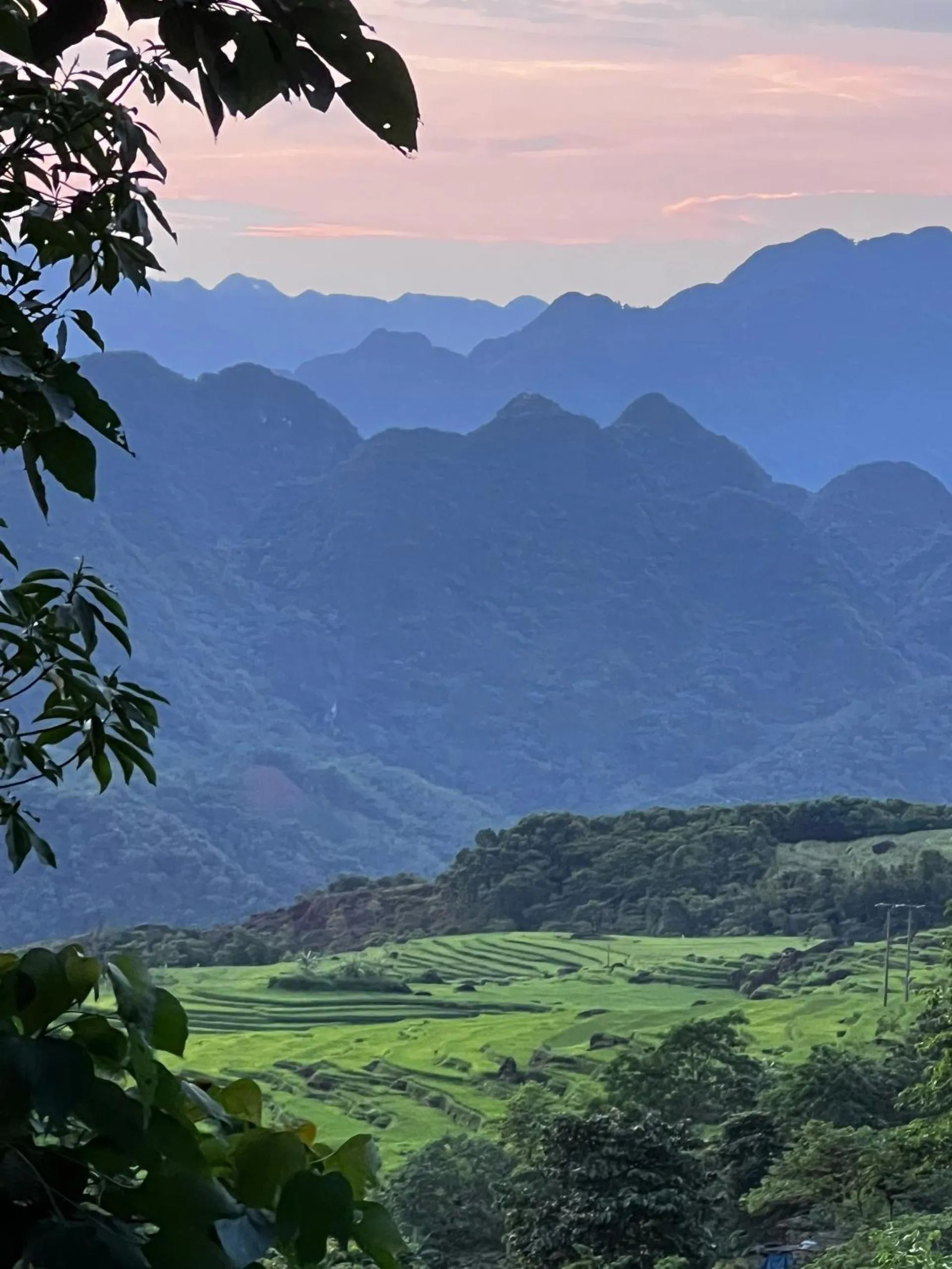 Mountain view in Pu Luong Eco Garden