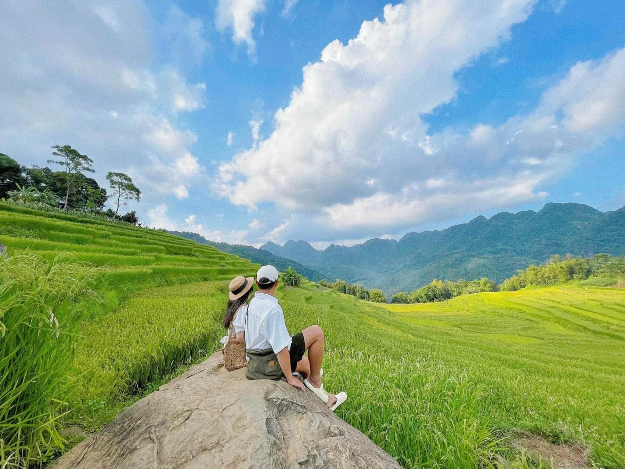 Natural landscape in Pu Luong Eco Garden