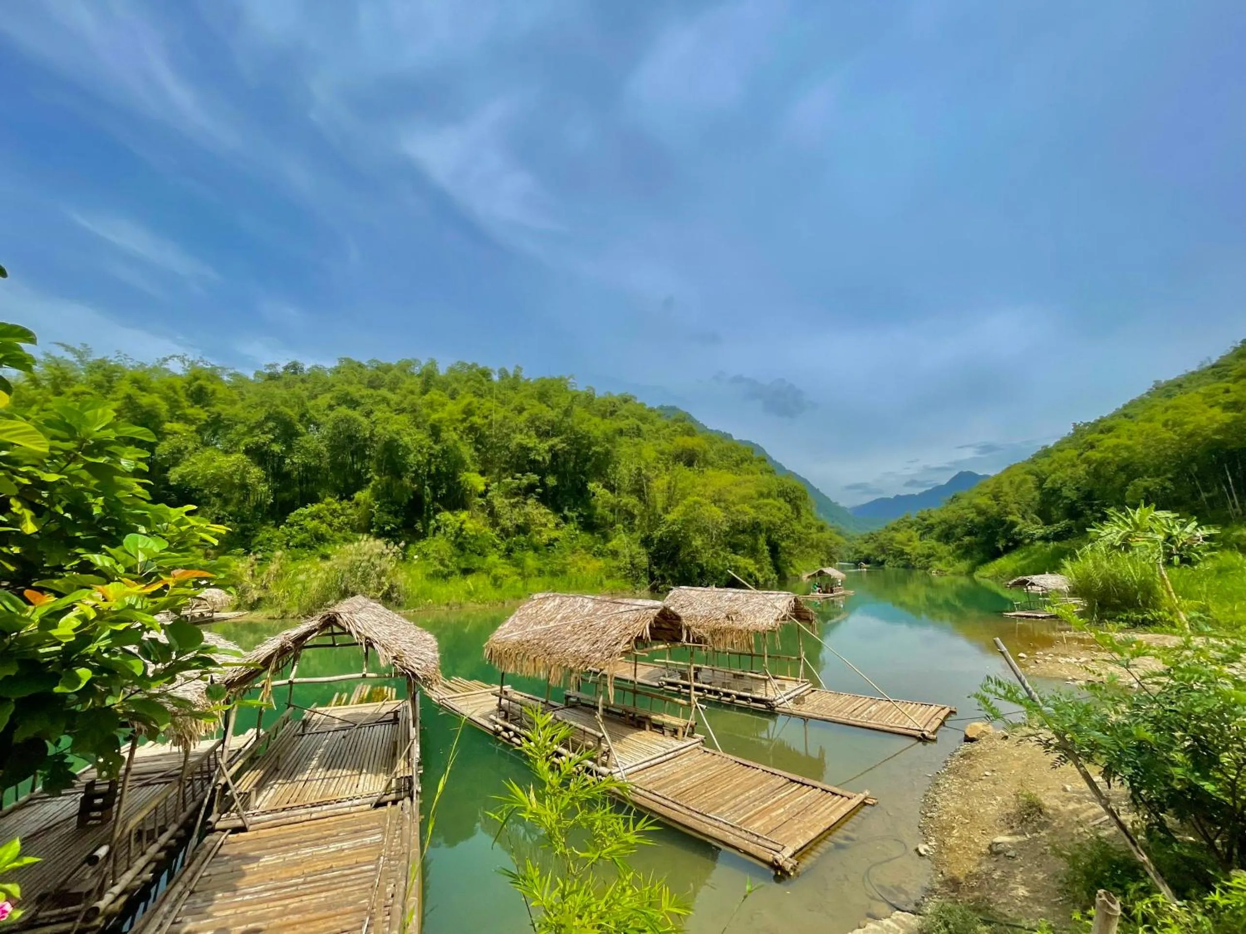 Nearby landmark in Pu Luong Eco Garden