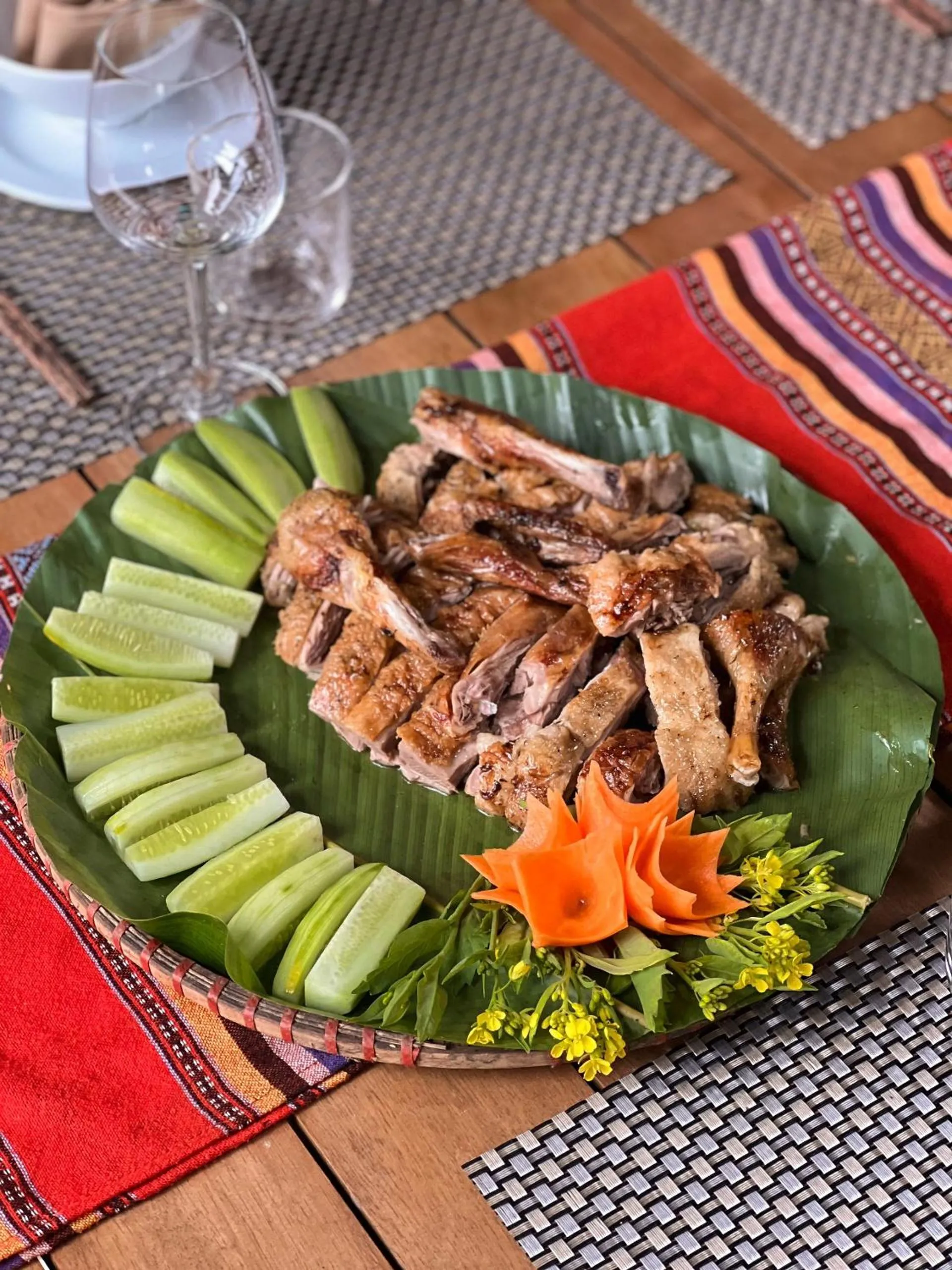 Food and drinks in Pu Luong Eco Garden