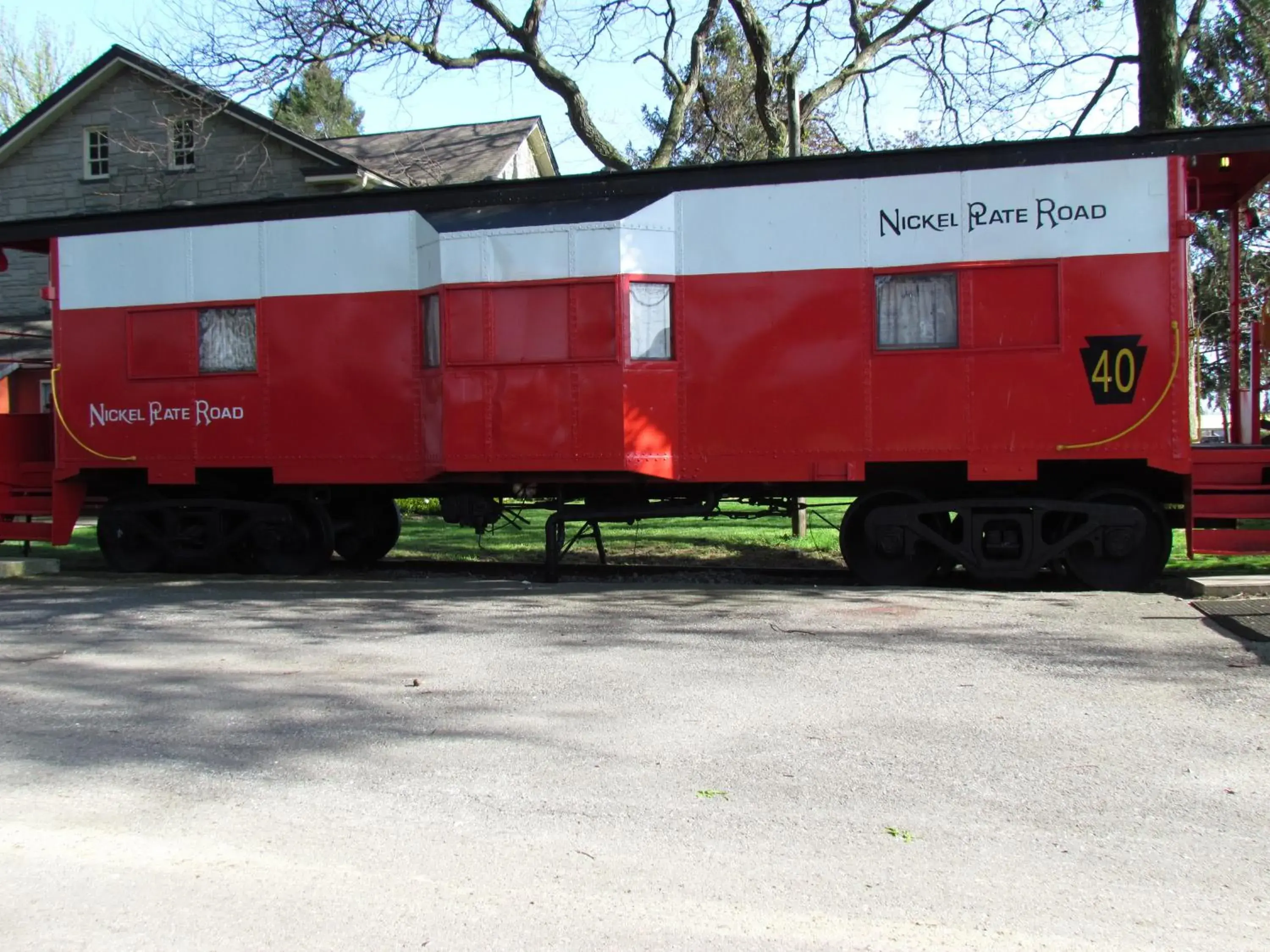 Facade/entrance in Red Caboose Motel & Restaurant Facade/entrance in Red Caboose Motel & Restaurant