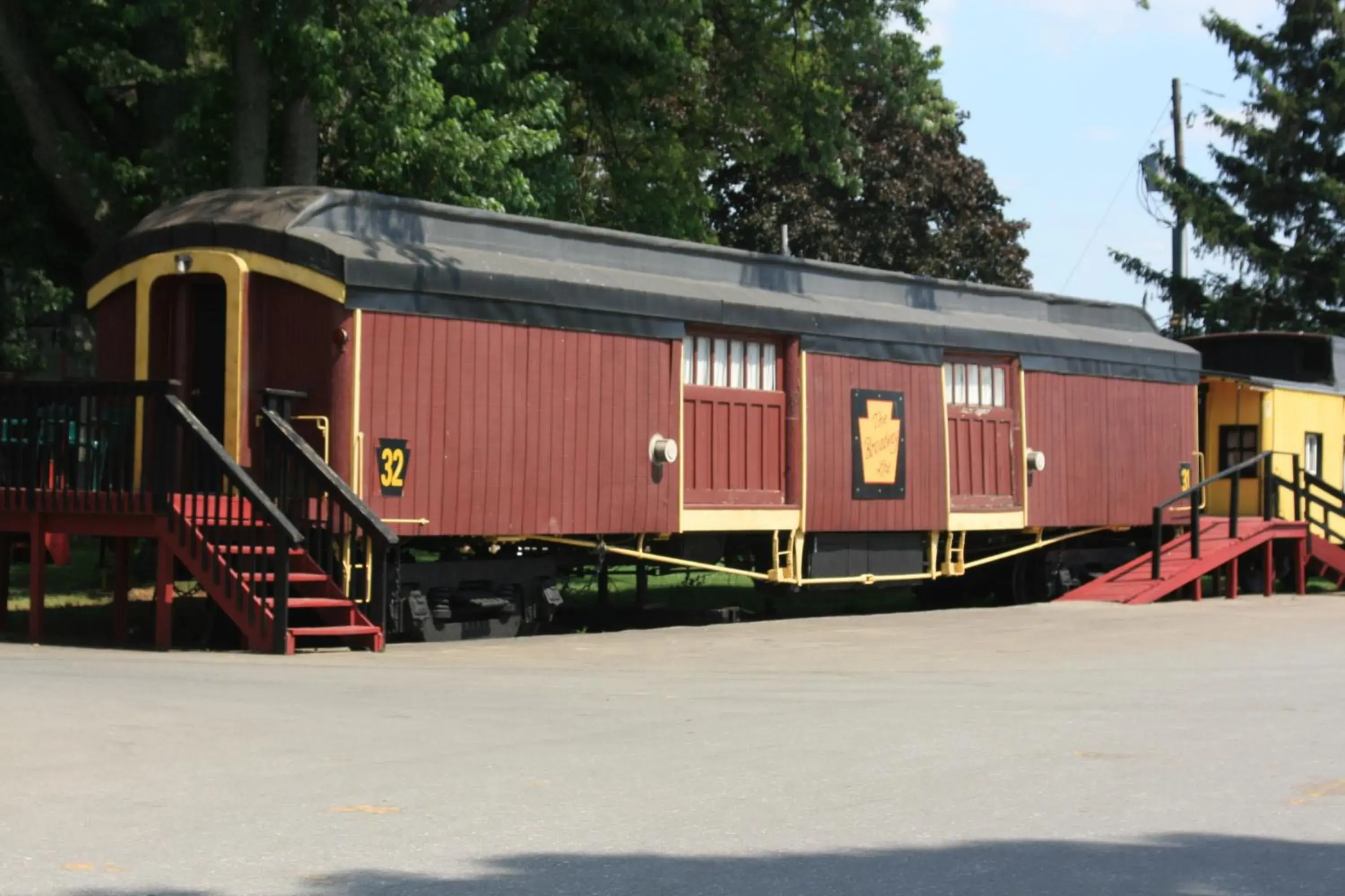 Facade/entrance in Red Caboose Motel & Restaurant Facade/entrance in Red Caboose Motel & Restaurant
