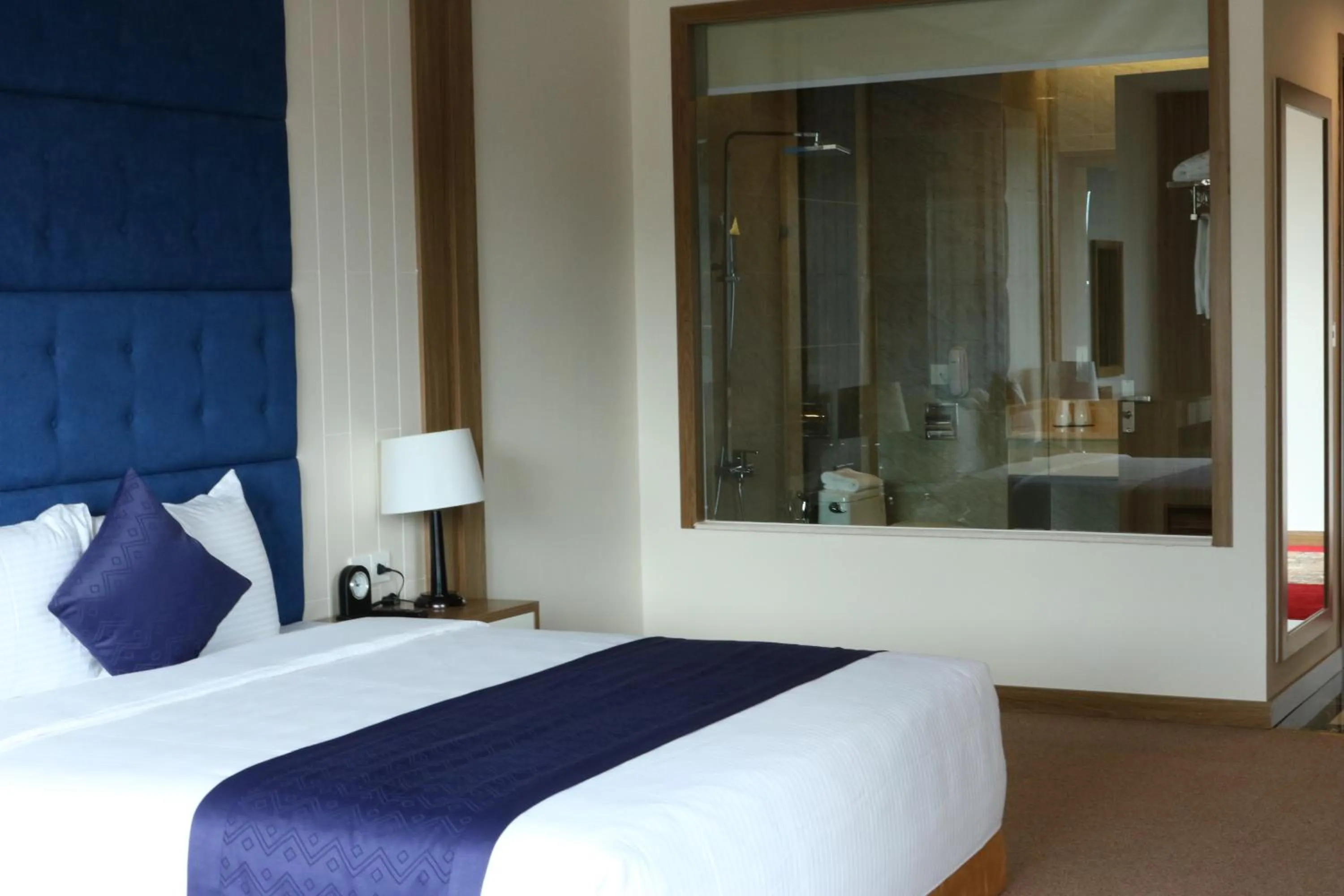 Bed in Muong Thanh Luxury Son La