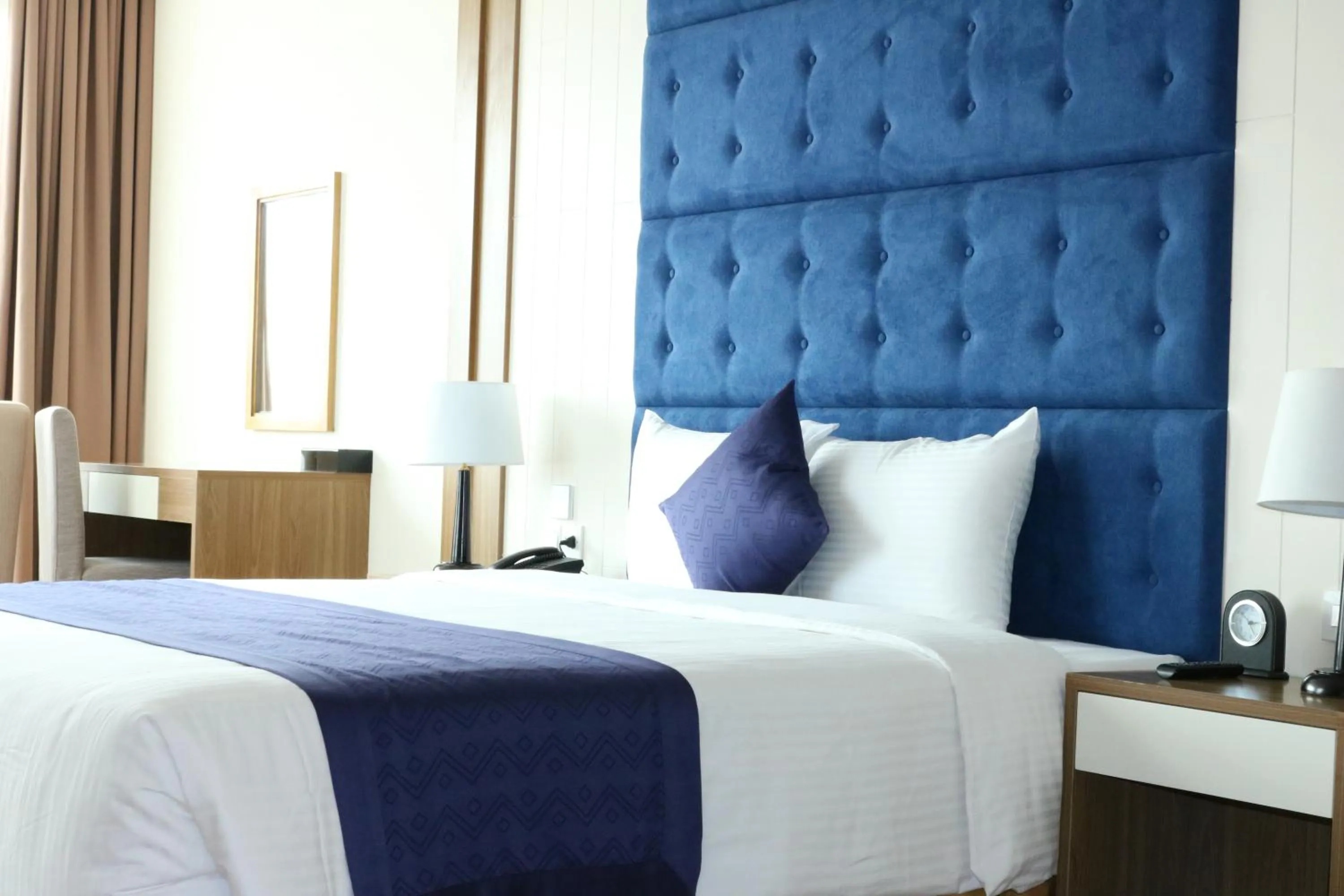 Bed in Muong Thanh Luxury Son La