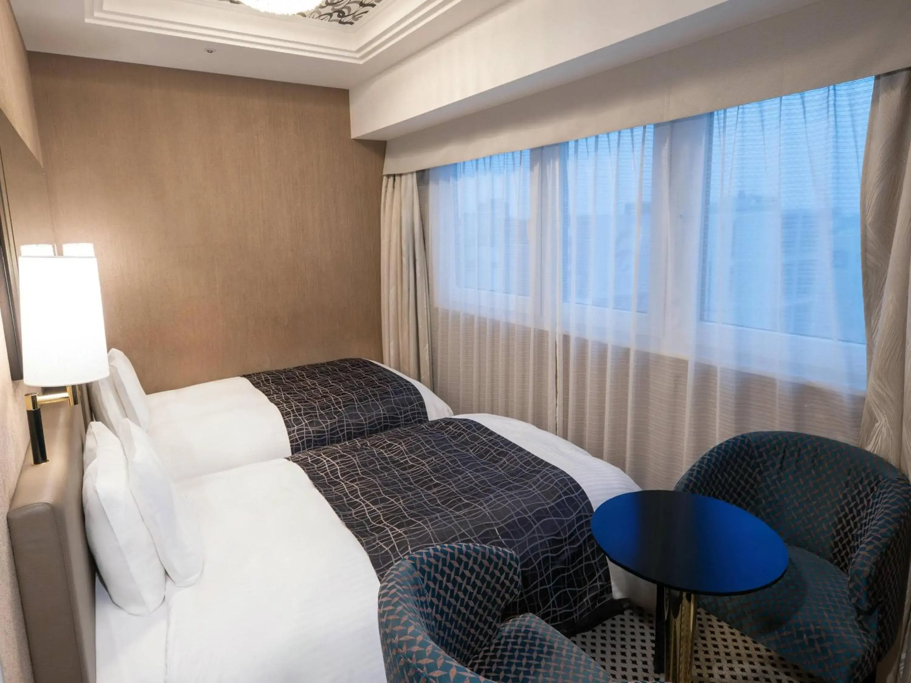 Bed in APA Hotel Nihombashi Bakurocho Ekimae Bed in APA Hotel Nihombashi Bakurocho Ekimae