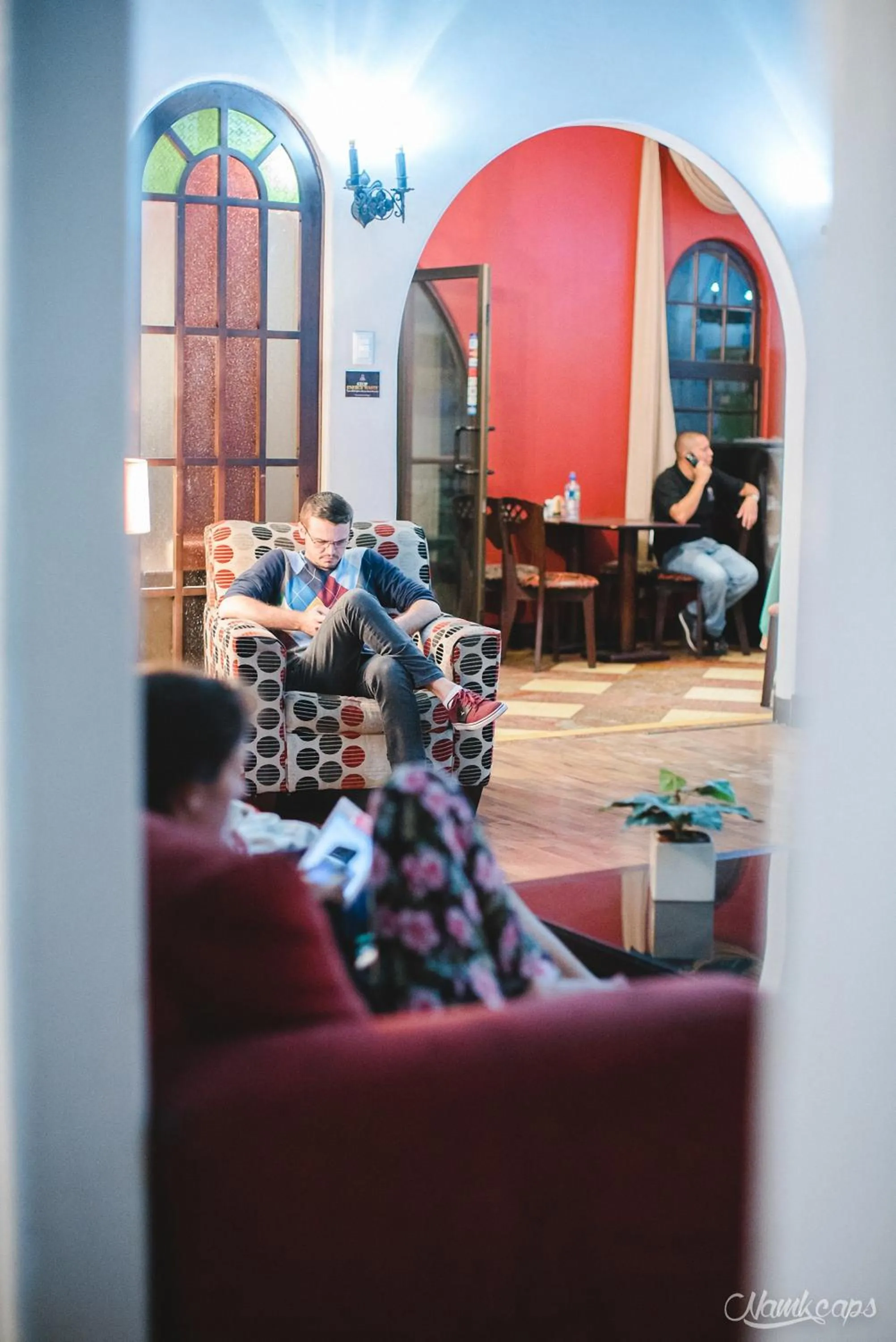 People in Hotel Casa Colon