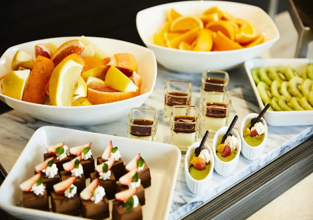 Buffet breakfast in Hotel Intergate Hiroshima