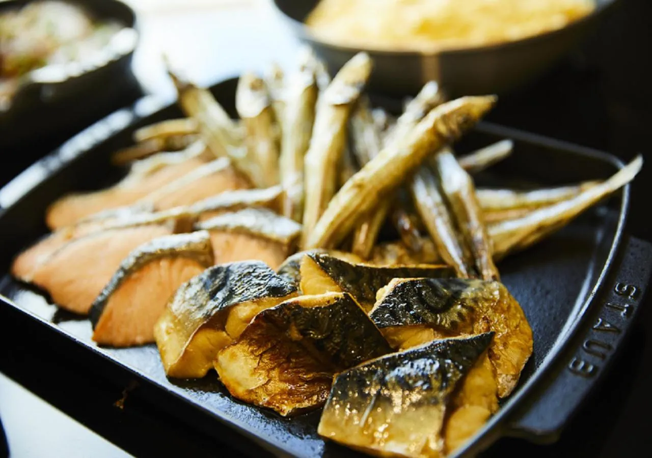 Buffet breakfast in Hotel Intergate Hiroshima