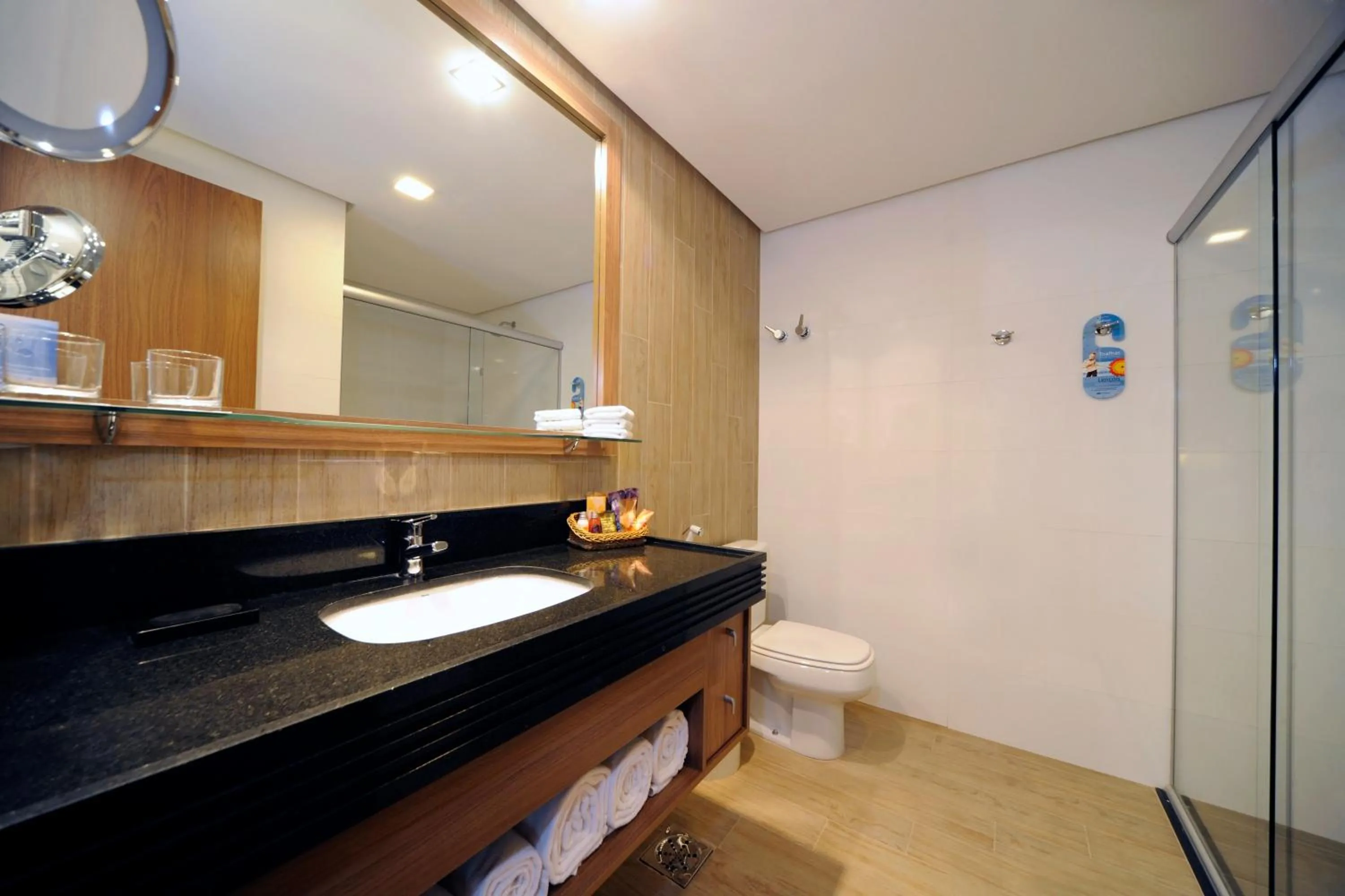 Bathroom in Radisson Hotel Belém