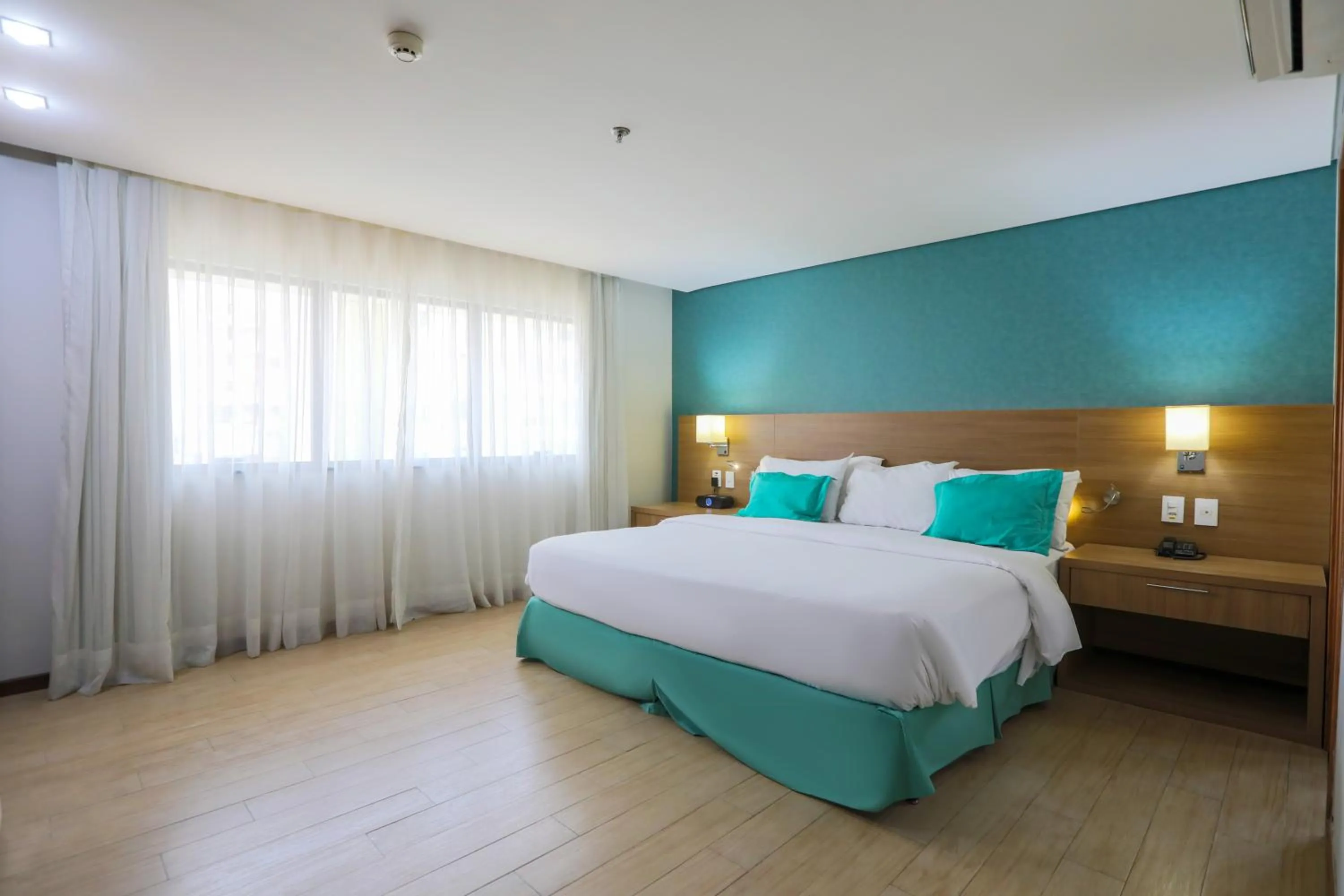 Bed in Radisson Hotel Belém