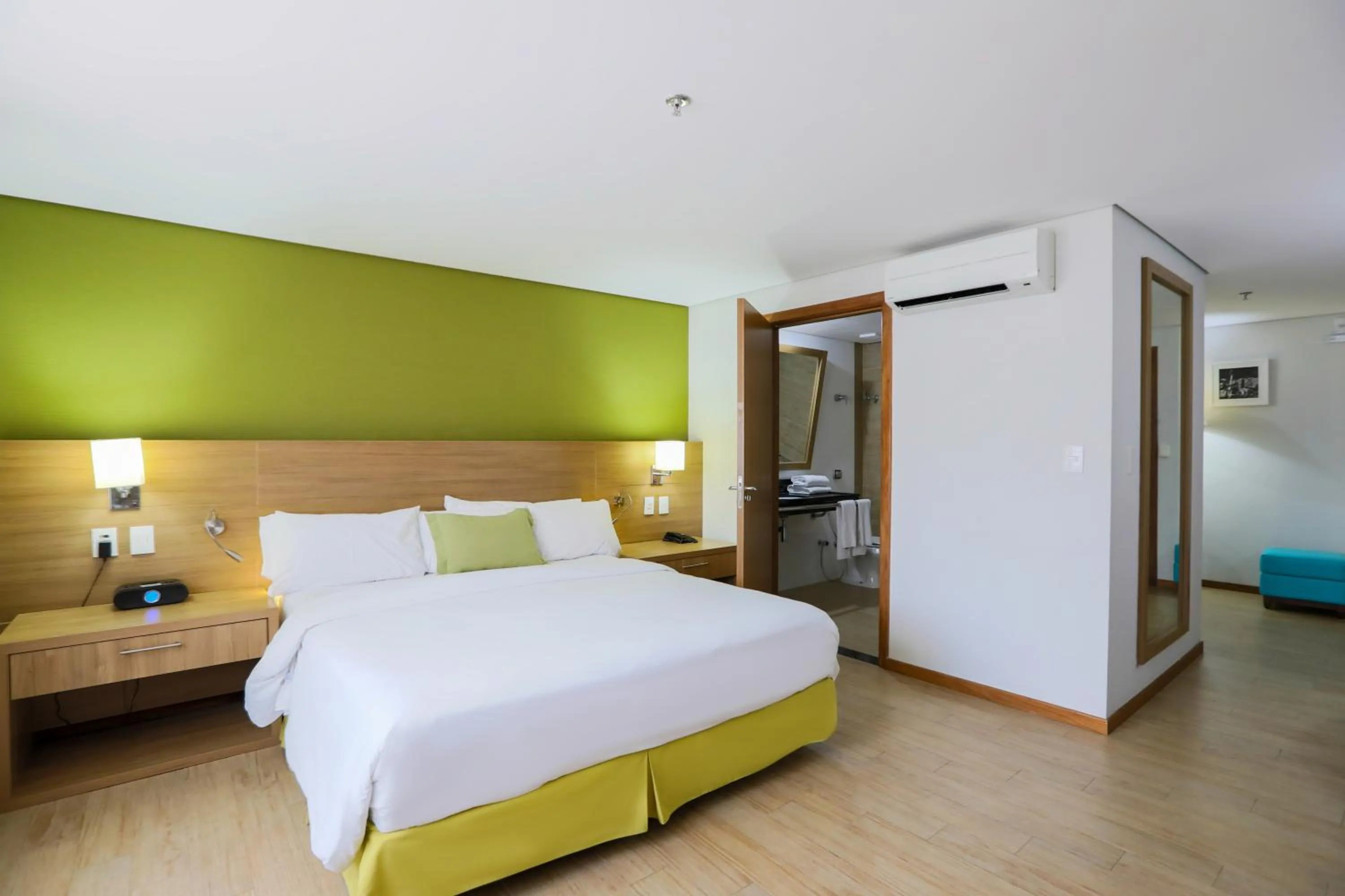 Bed in Radisson Hotel Belém