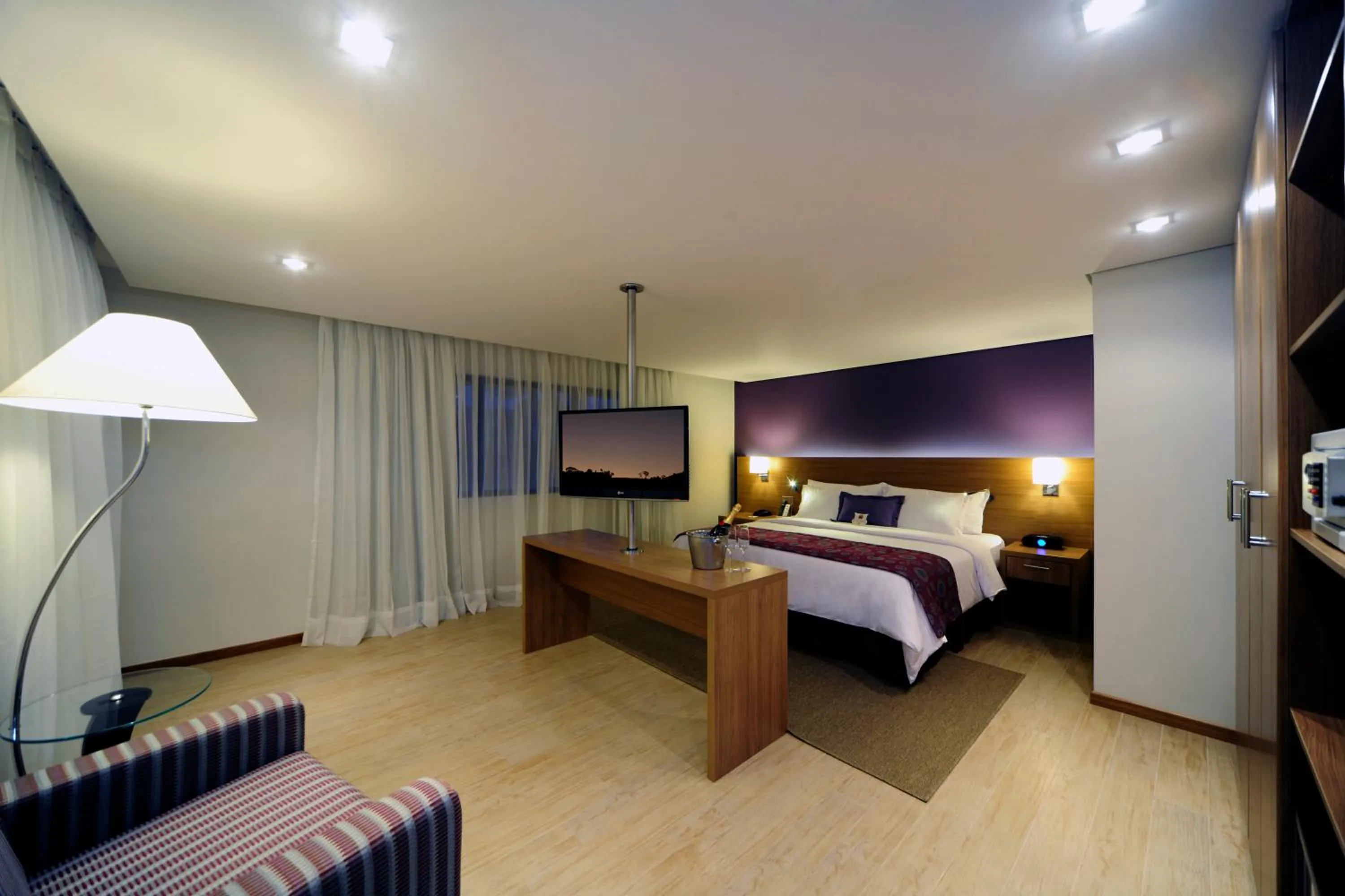 Bed in Radisson Hotel Belém