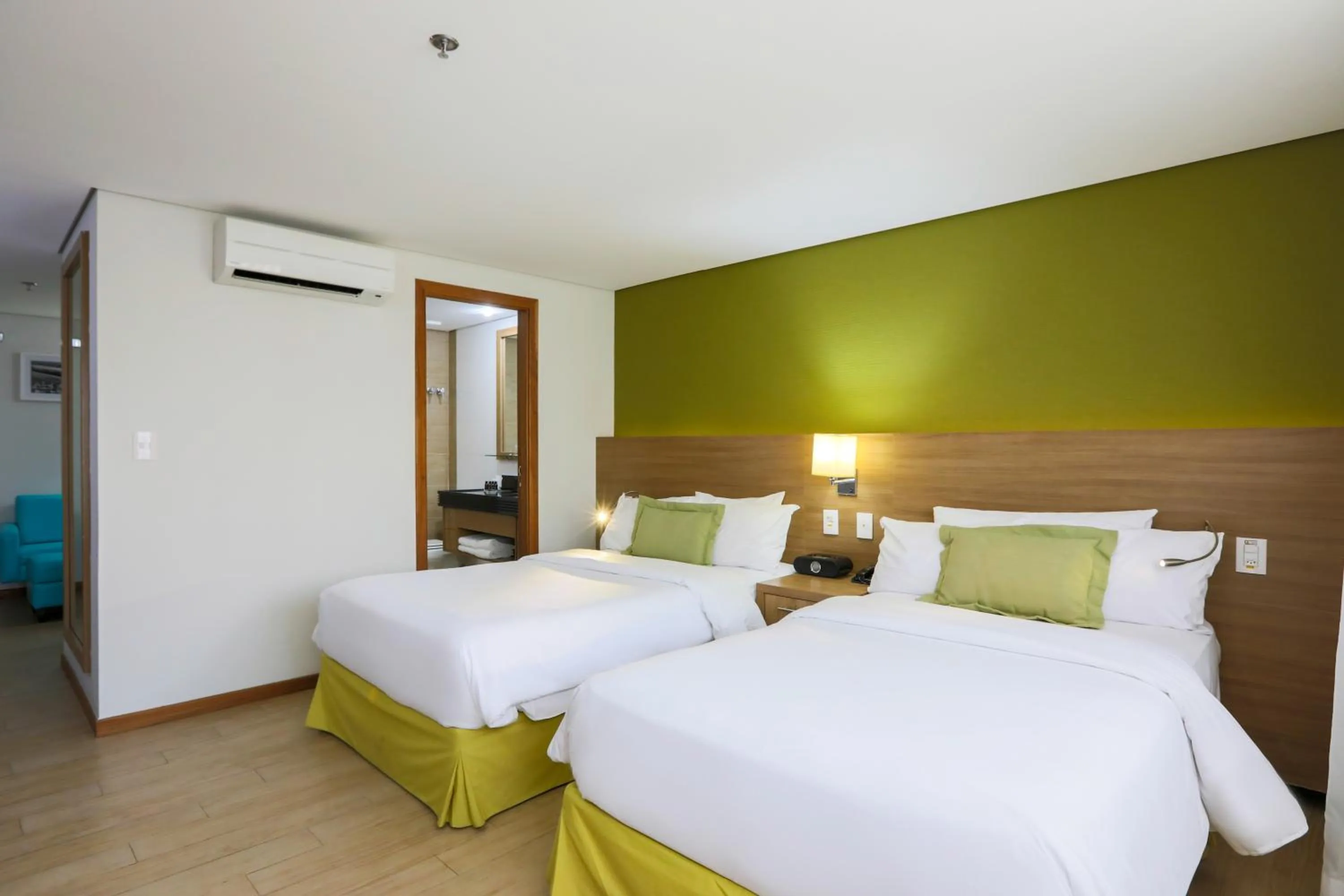 Bed in Radisson Hotel Belém