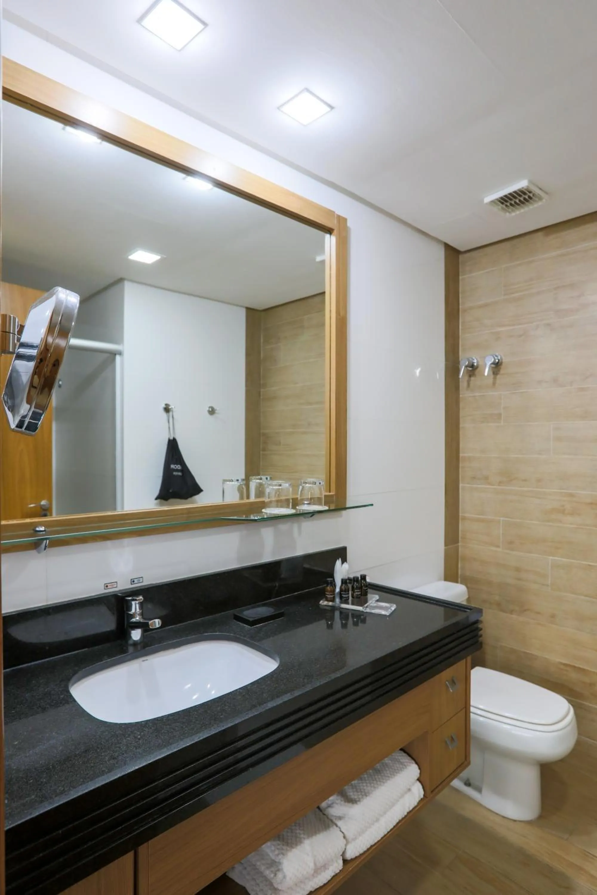 Toilet in Radisson Hotel Belém