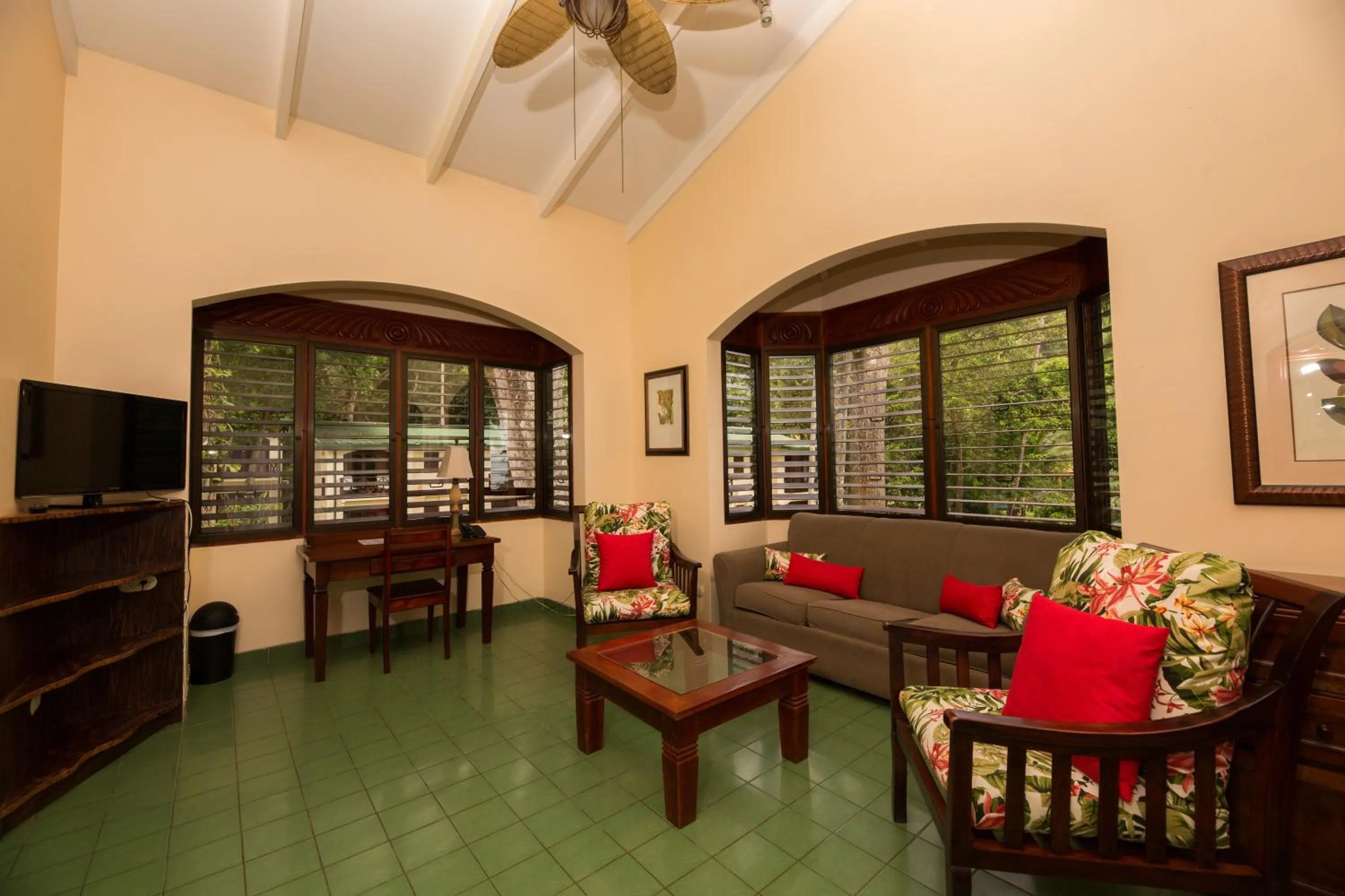 Living room in Club del Mar Oceanfront