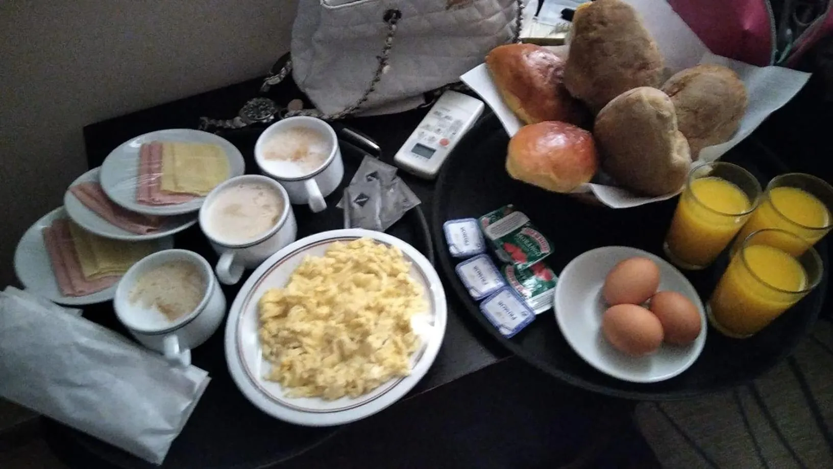 Continental breakfast in Hotel Excelsior