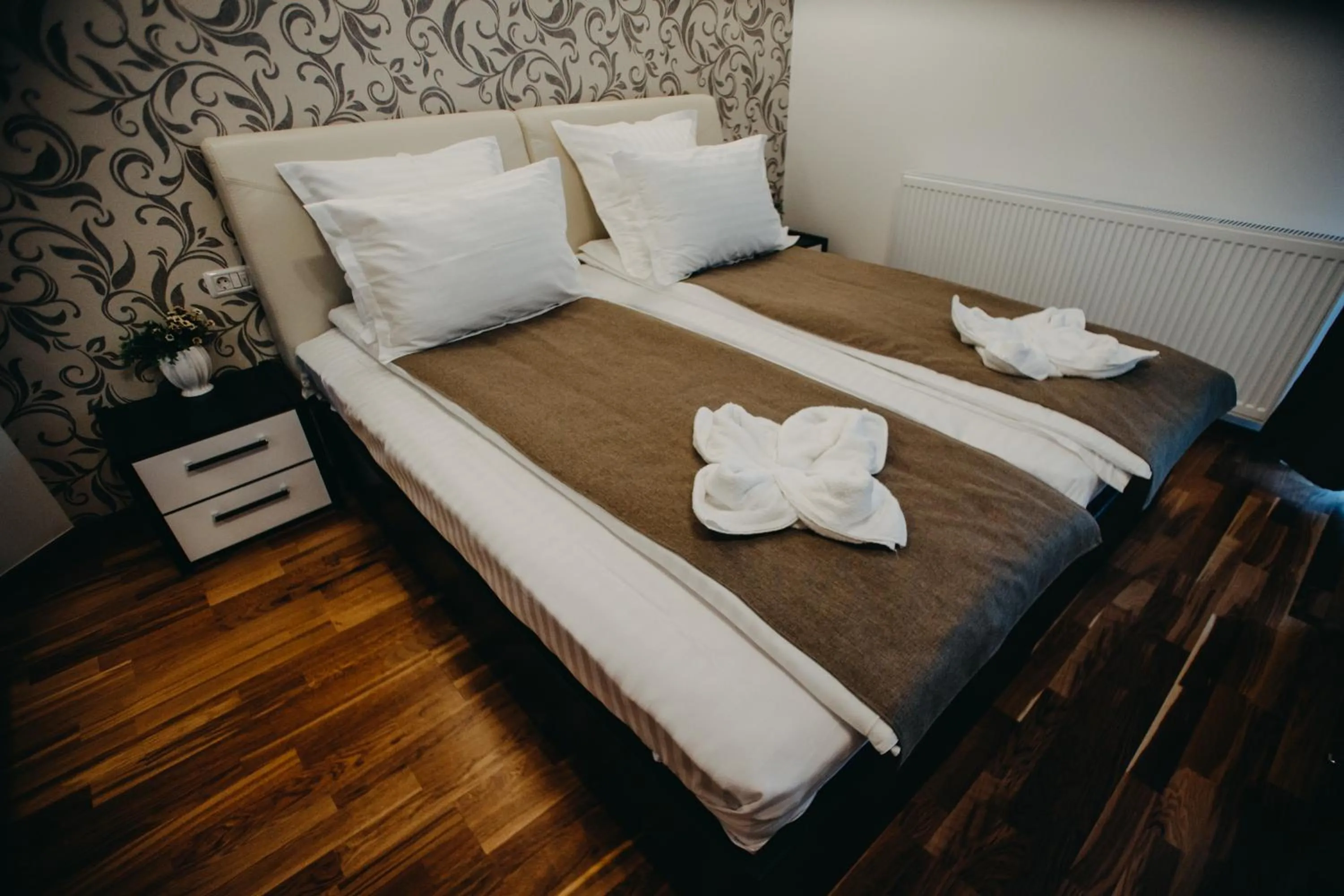 Bed in Pensiunea Jacqueline