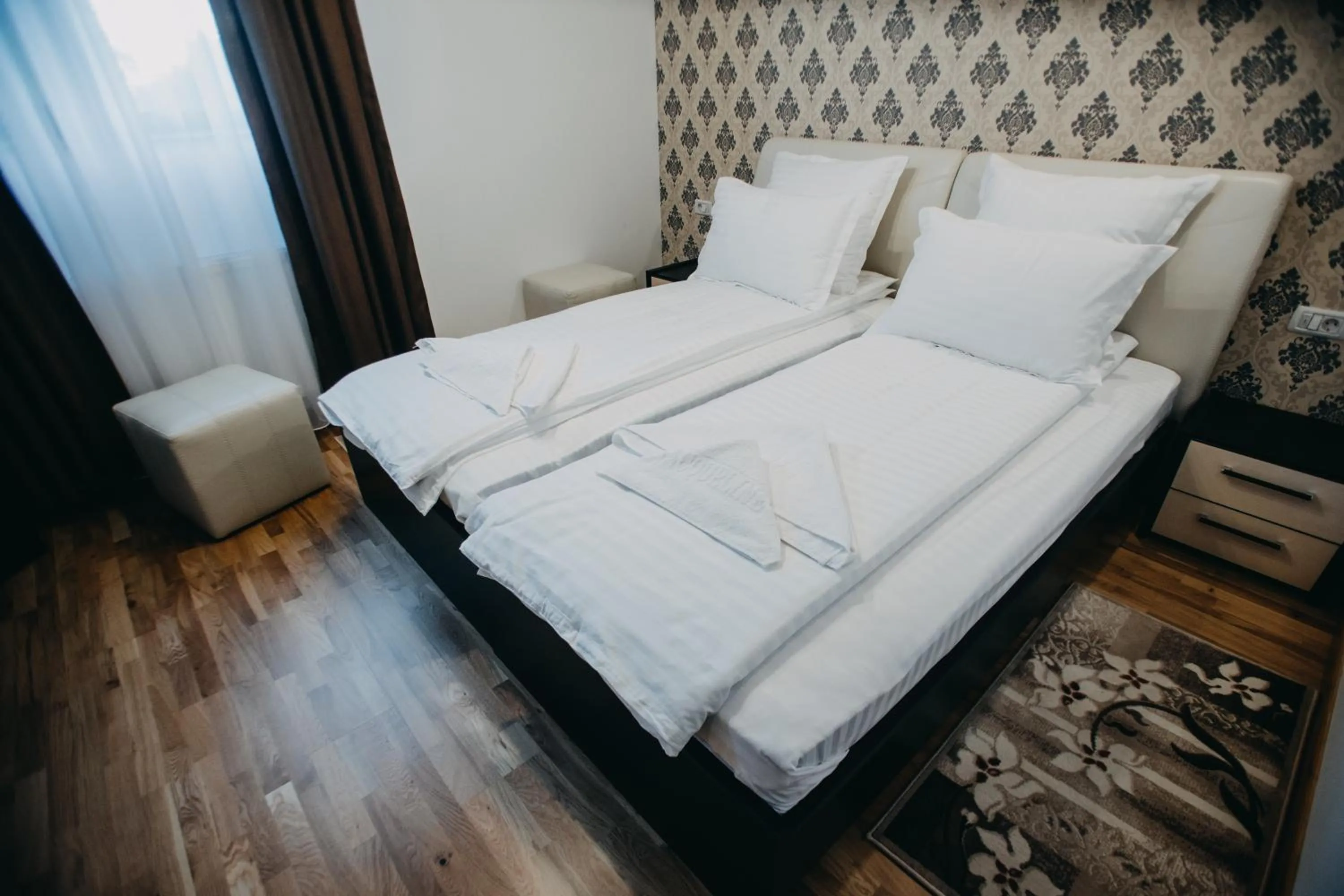 Bed in Pensiunea Jacqueline