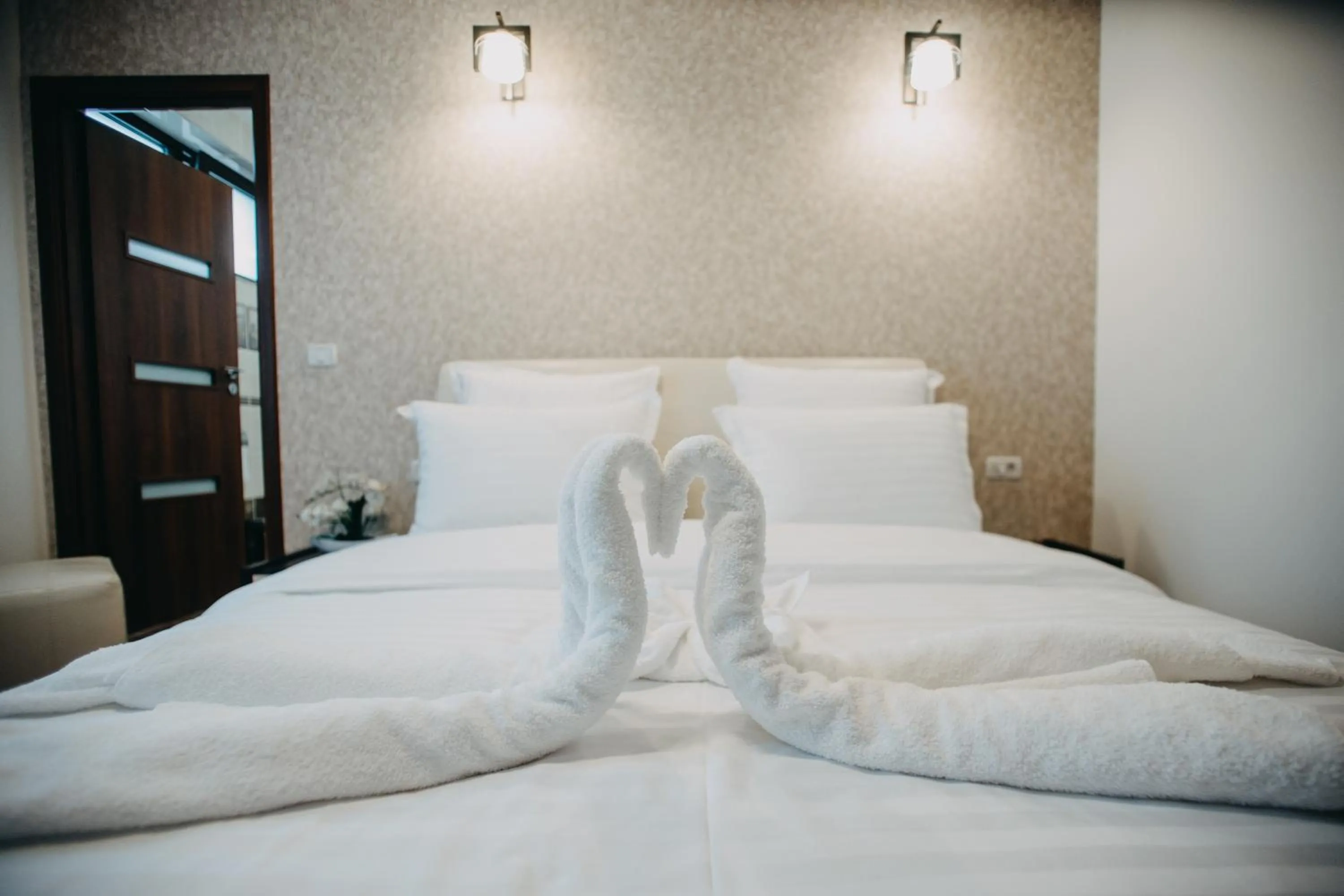 Bed in Pensiunea Jacqueline