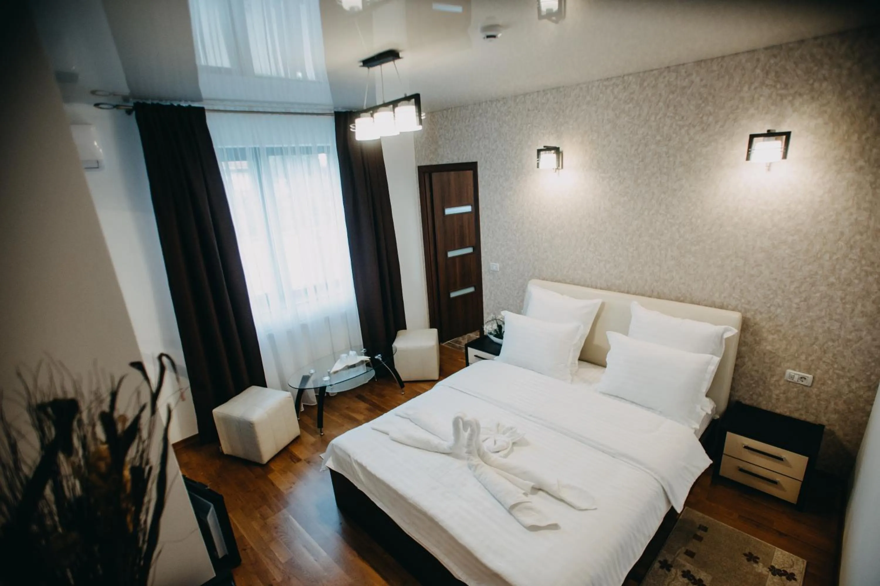 Bed in Pensiunea Jacqueline