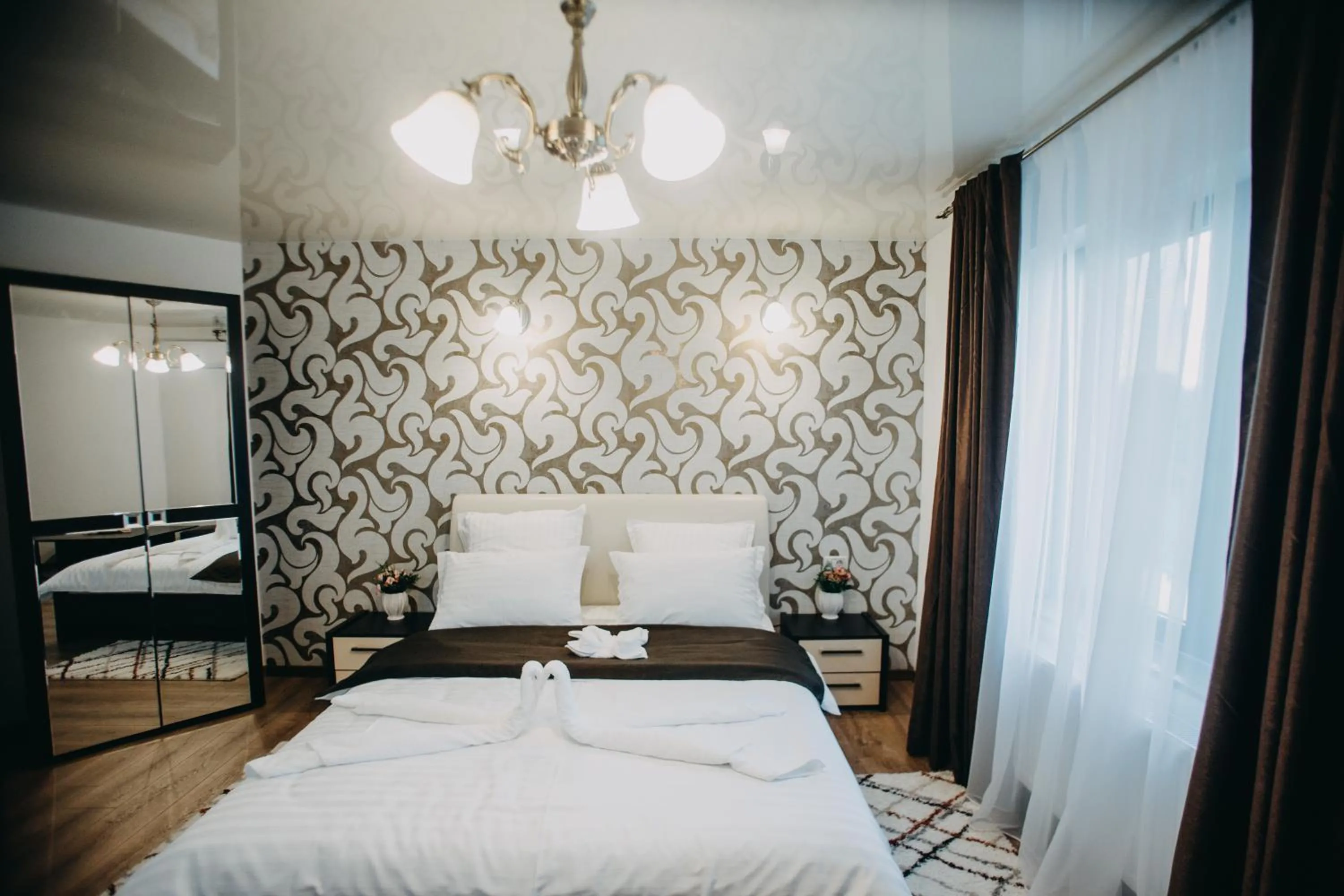 Bed in Pensiunea Jacqueline