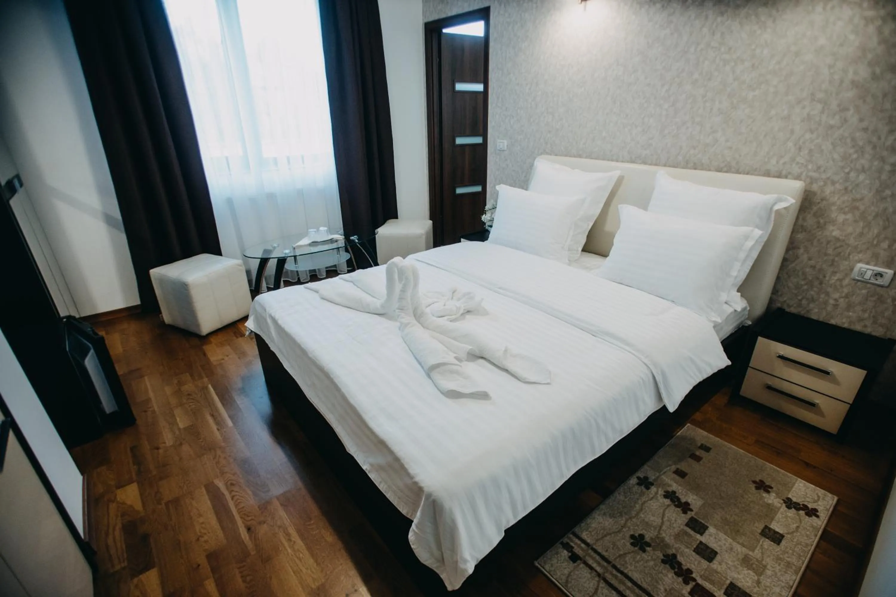 Bed in Pensiunea Jacqueline