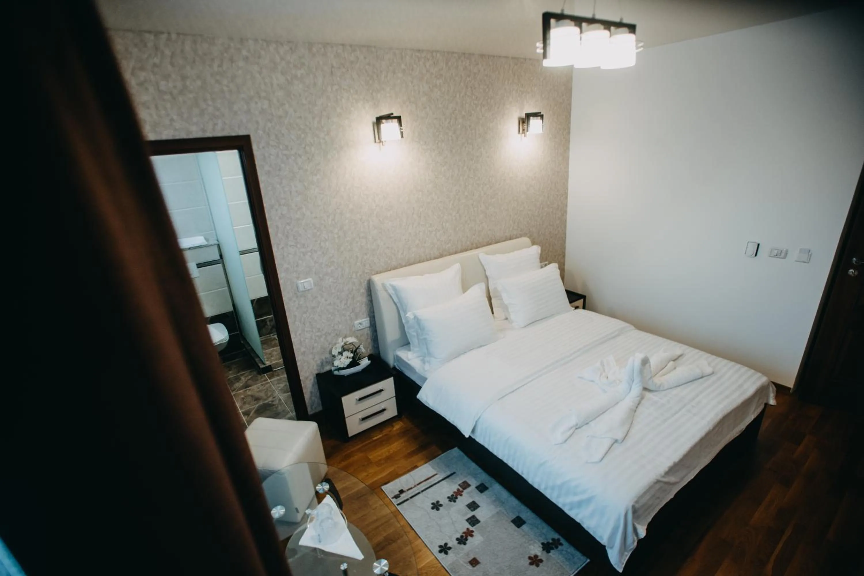 Bed in Pensiunea Jacqueline