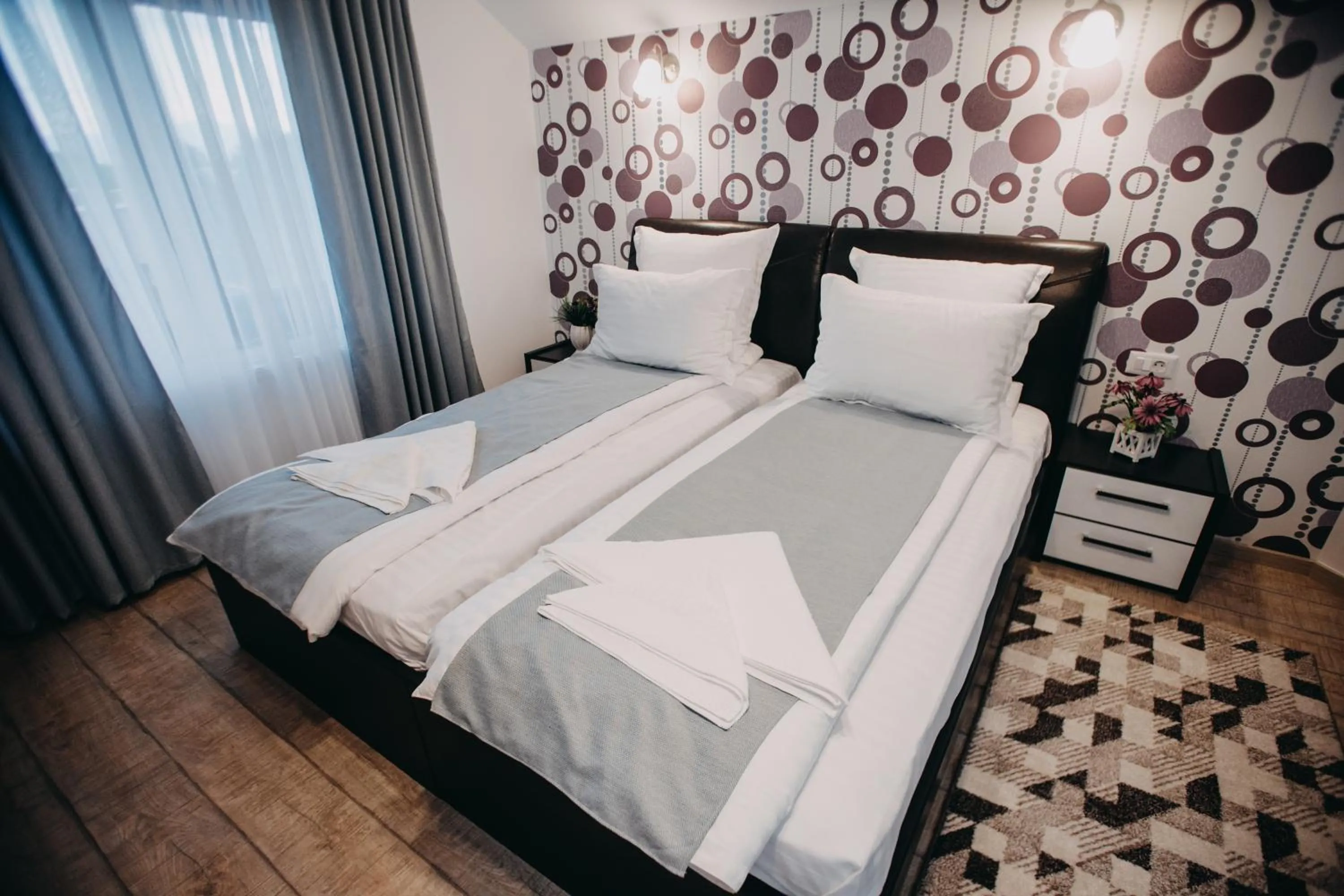 Bed in Pensiunea Jacqueline