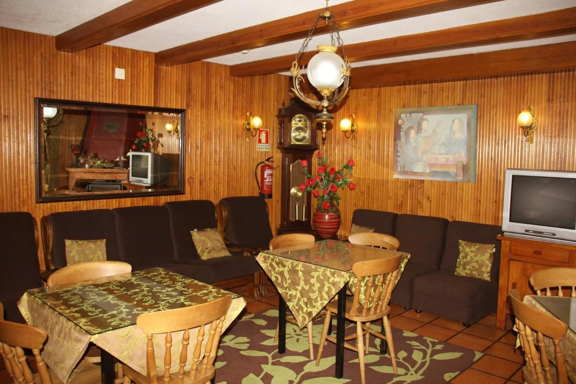 Living room in Hotel Joao Capela