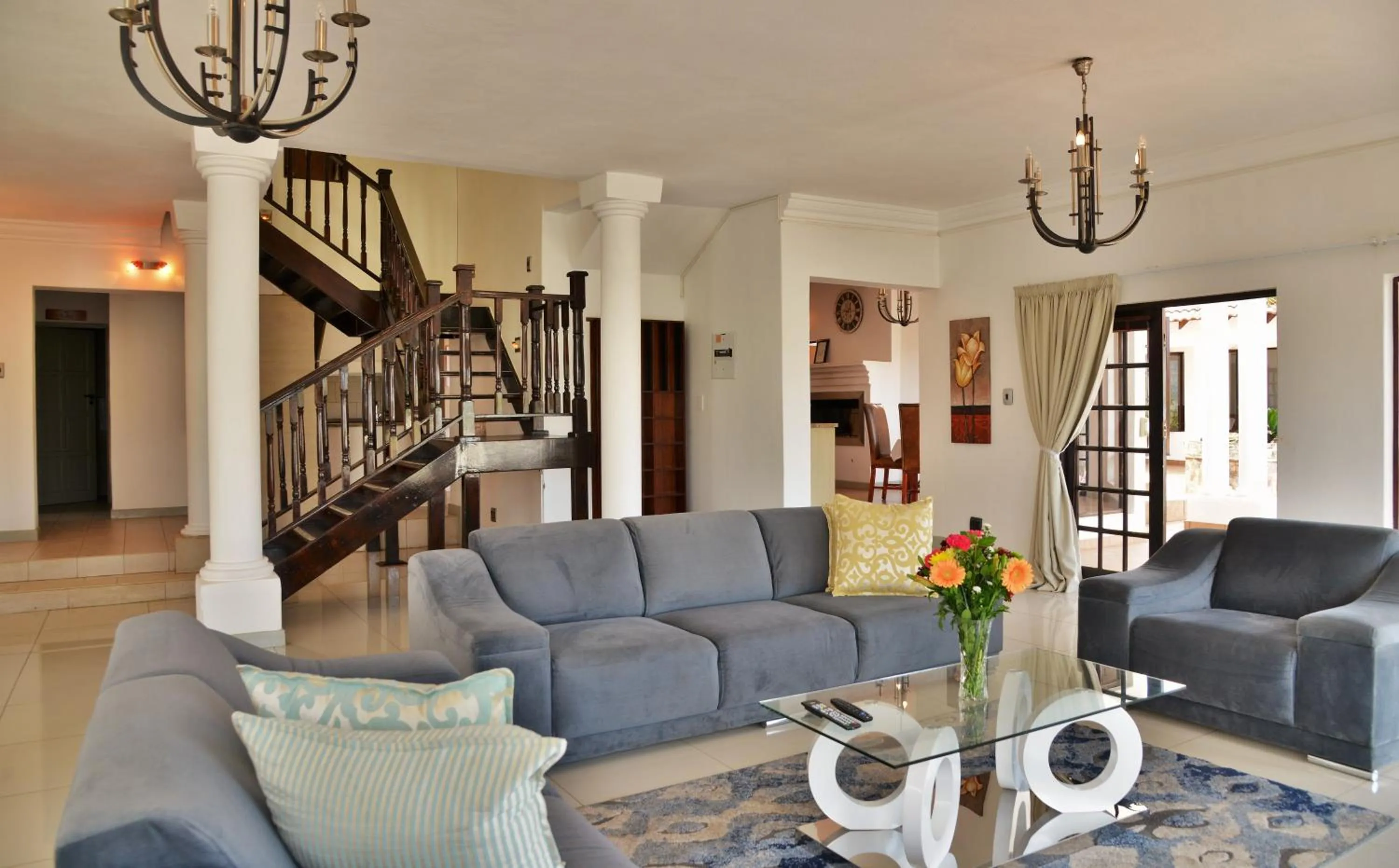 Living room in Indlovukazi Guesthouse