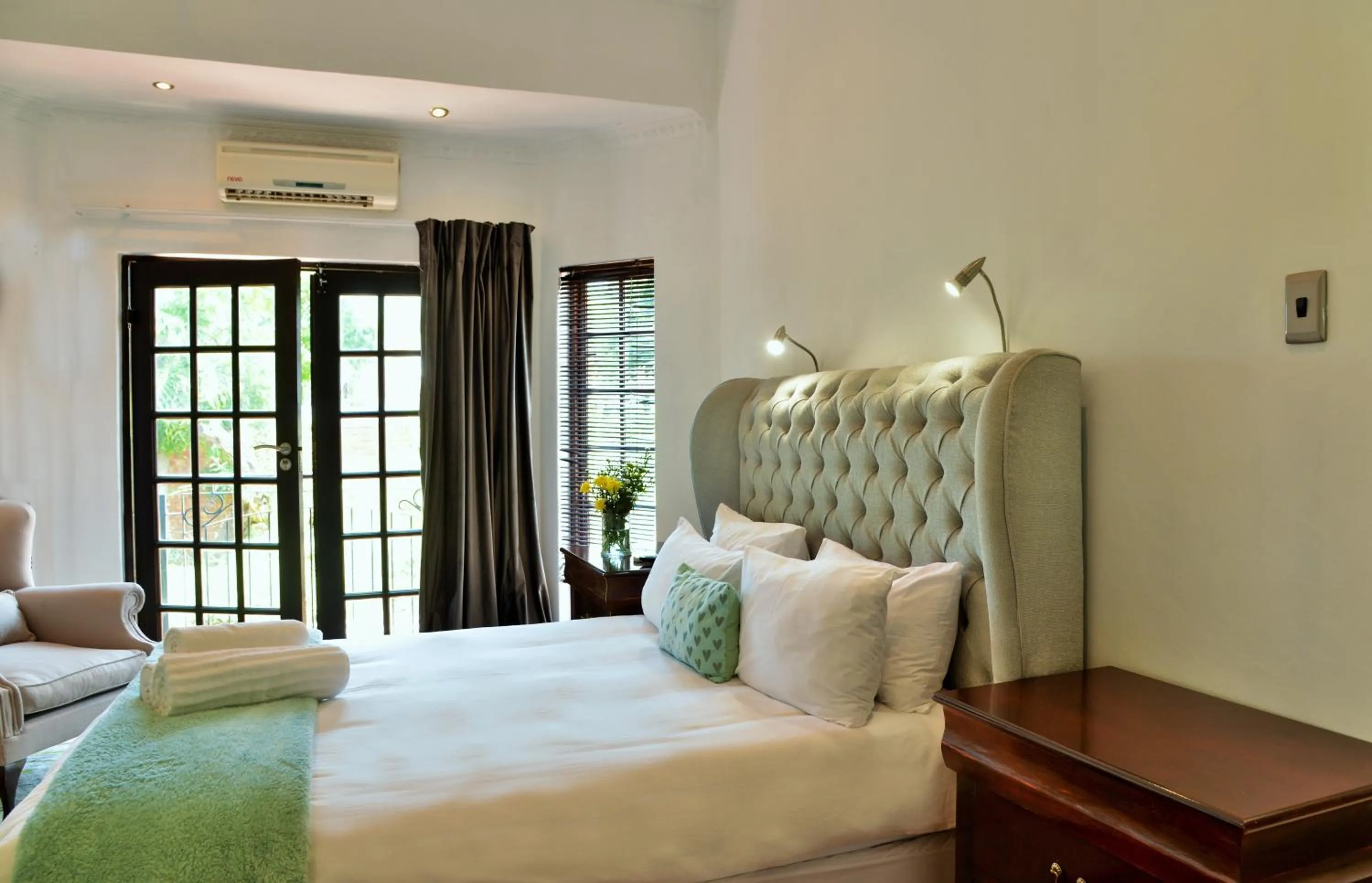 Bed in Indlovukazi Guesthouse