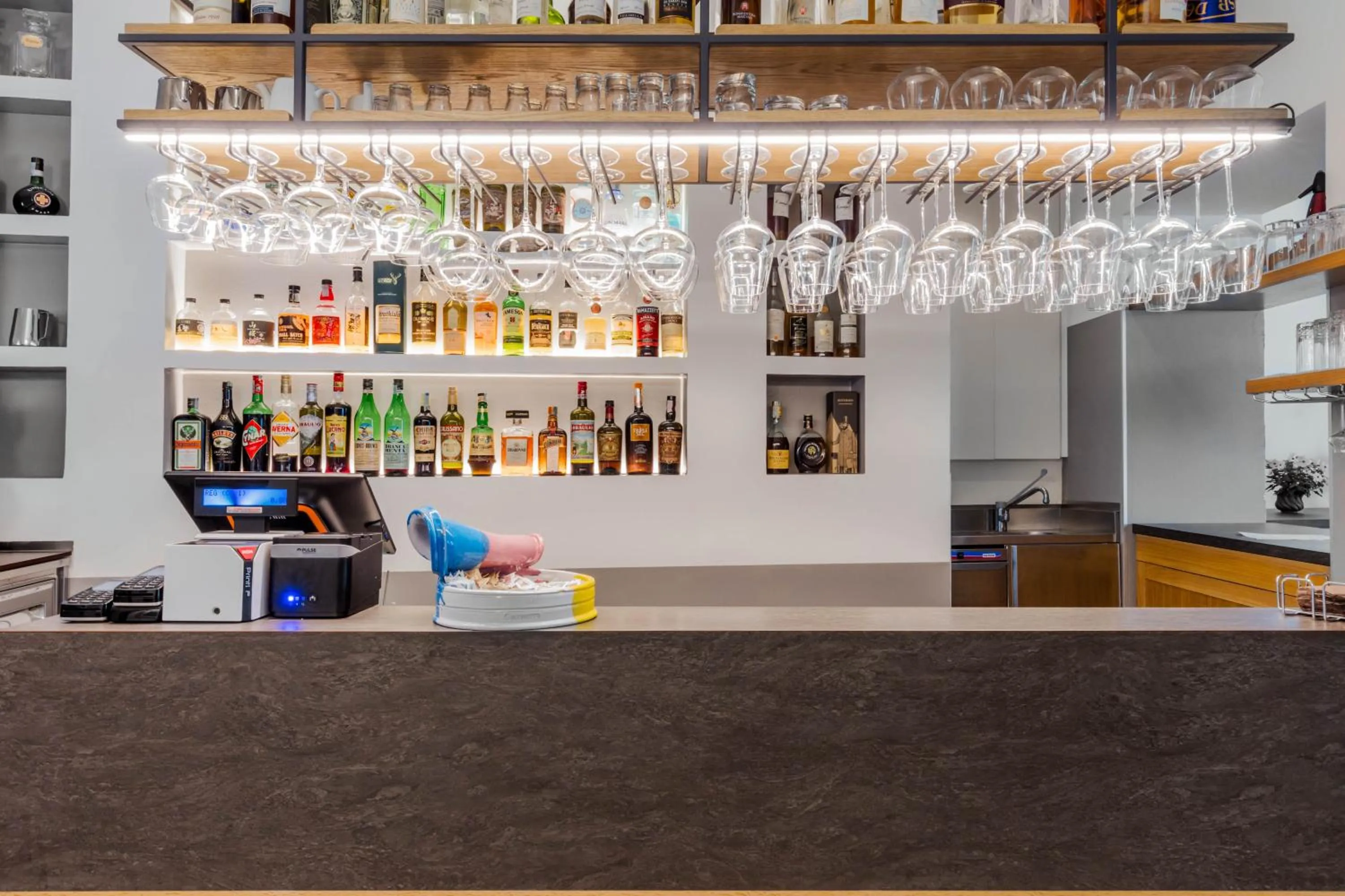 Lounge or bar in Hotel Giardinetto