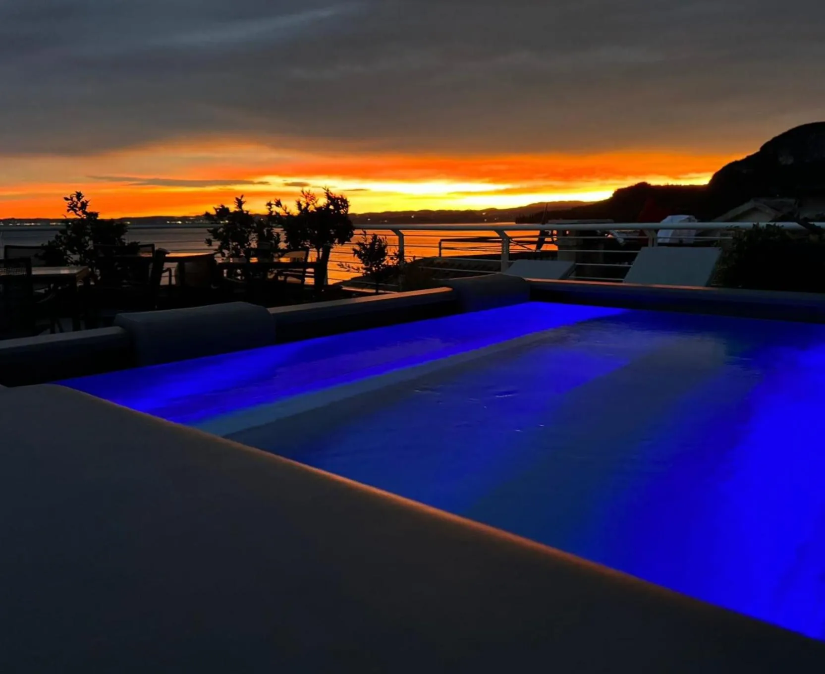 Hot Tub in Hotel Giardinetto