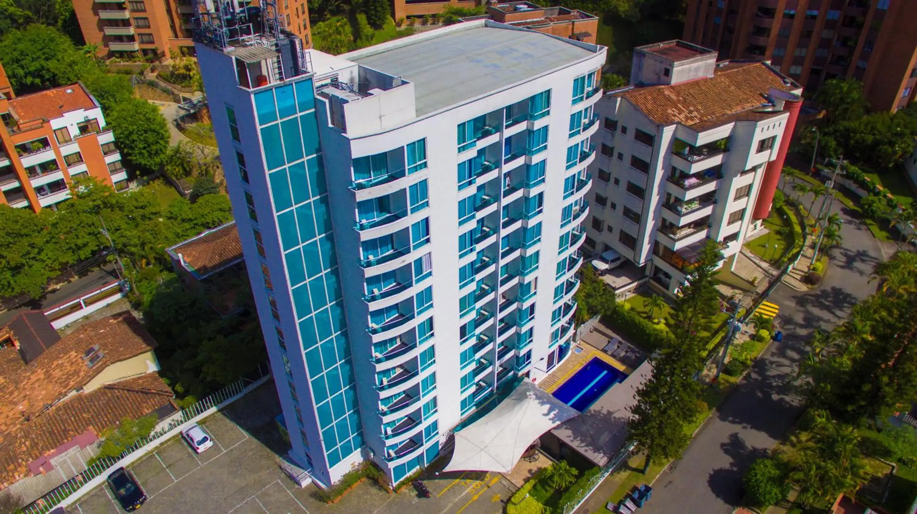 Property building in The Morgana Poblado Suites Hotel Property building in The Morgana Poblado Suites Hotel