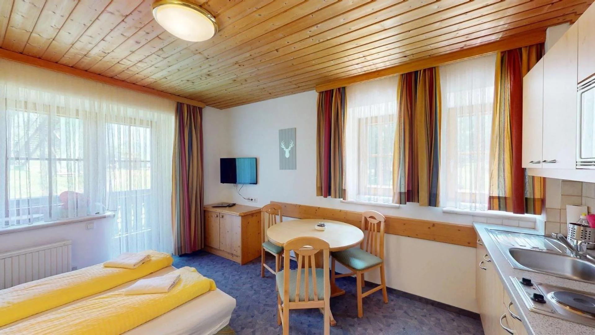 Kitchen or kitchenette in Hotel - Restaurant - Sonnblick