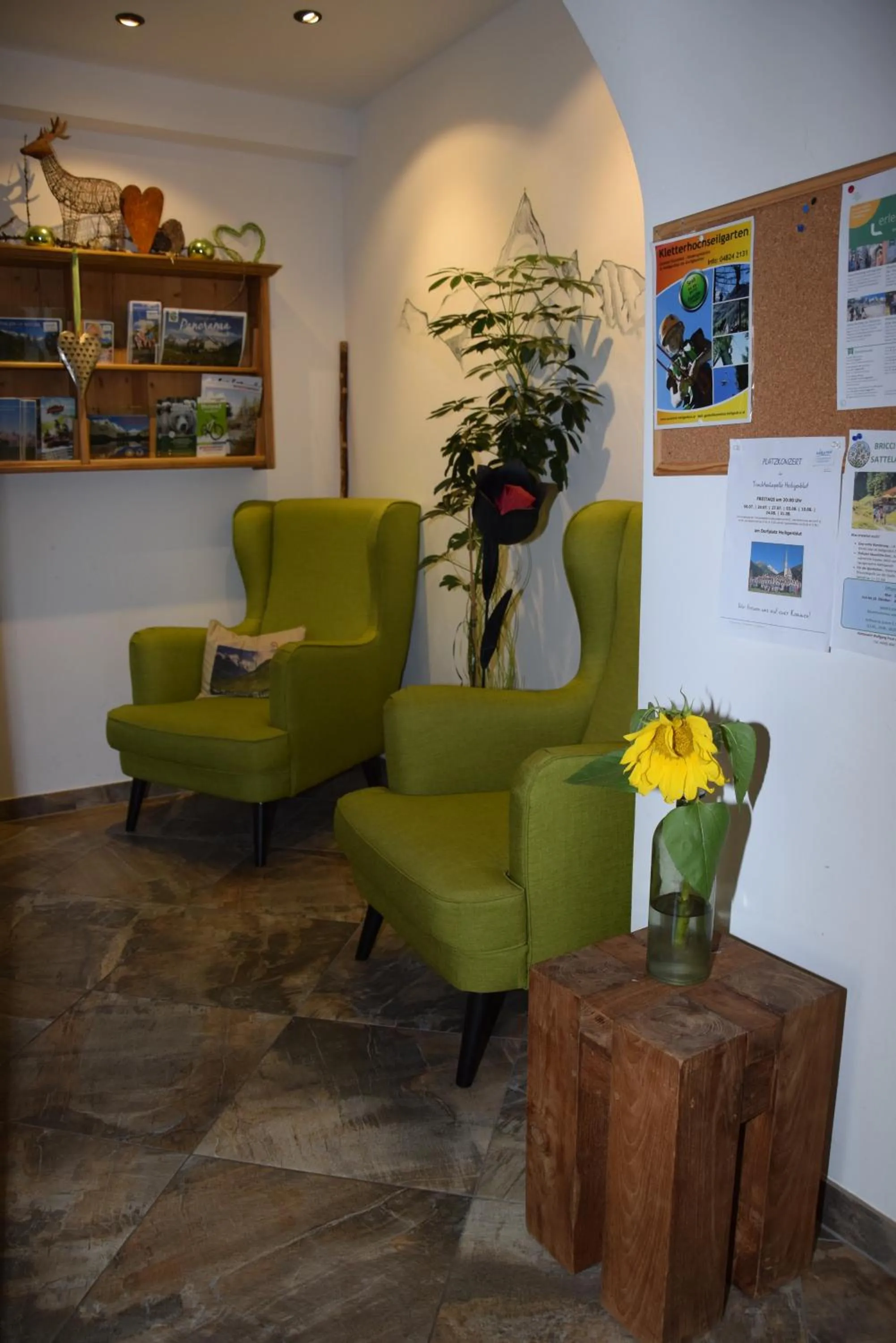 Lobby or reception in Hotel - Restaurant - Sonnblick