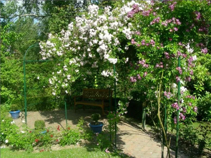 Garden in A la Maison du Héron