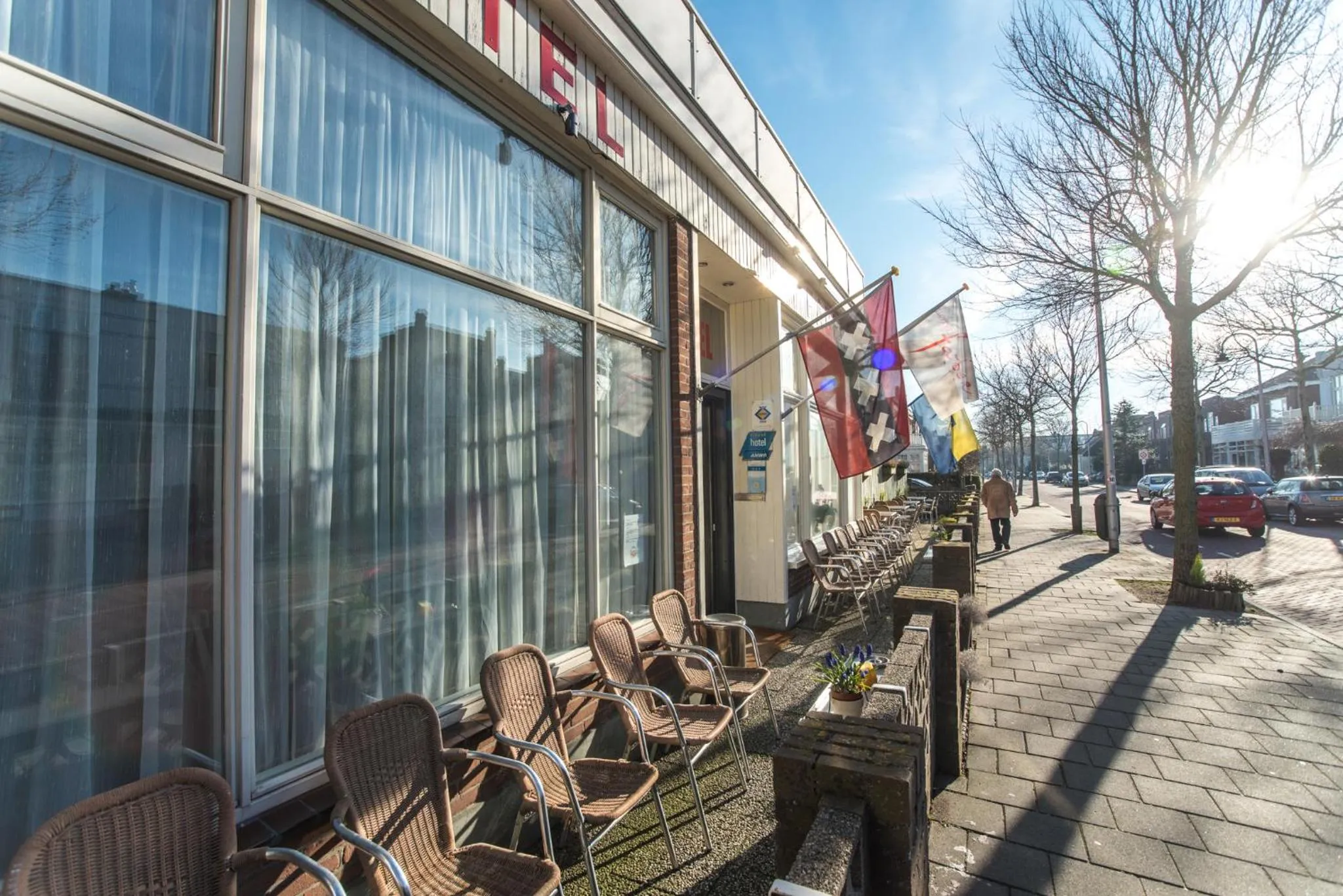 Facade/entrance in Hotel Faber